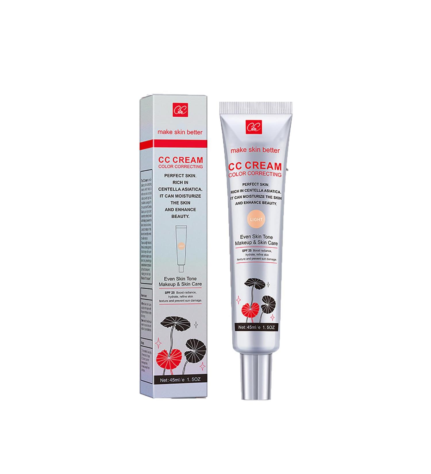  GNAUMORE Centella Asiatica CC Cream for the skin with Centella Asiatica skin tone adjustment for all skin types. - Buy Online on GoSupps.com