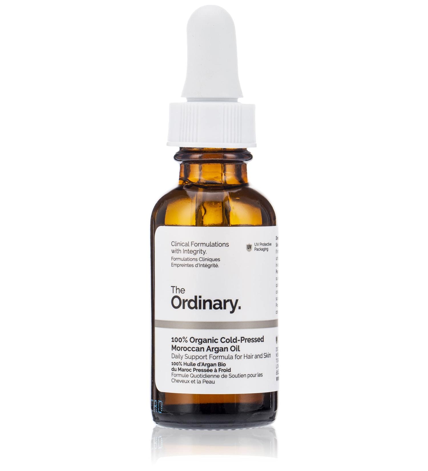 Buy 100% Organic The Ordinary Argan Oil - Cold Pressed from Morocco 30ml | Fast International Shipping - Buy Online on GoSupps.com