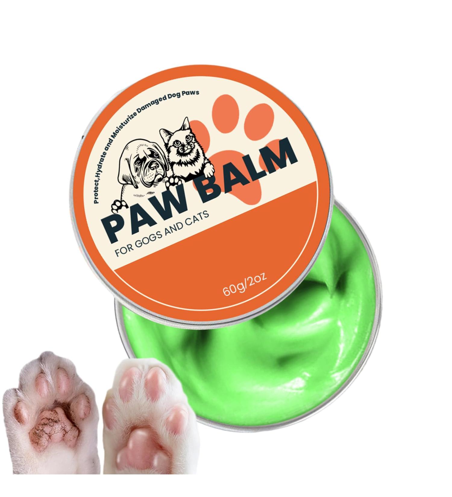 Dog Foot Balm Dog Feet Butter Soother Lickable Gentle Natural Hydrating Dog Paw Pad Moisturizer Heals & Repairs Dry Cracked Damaged Paws Gonipol - Buy Online on GoSupps.com