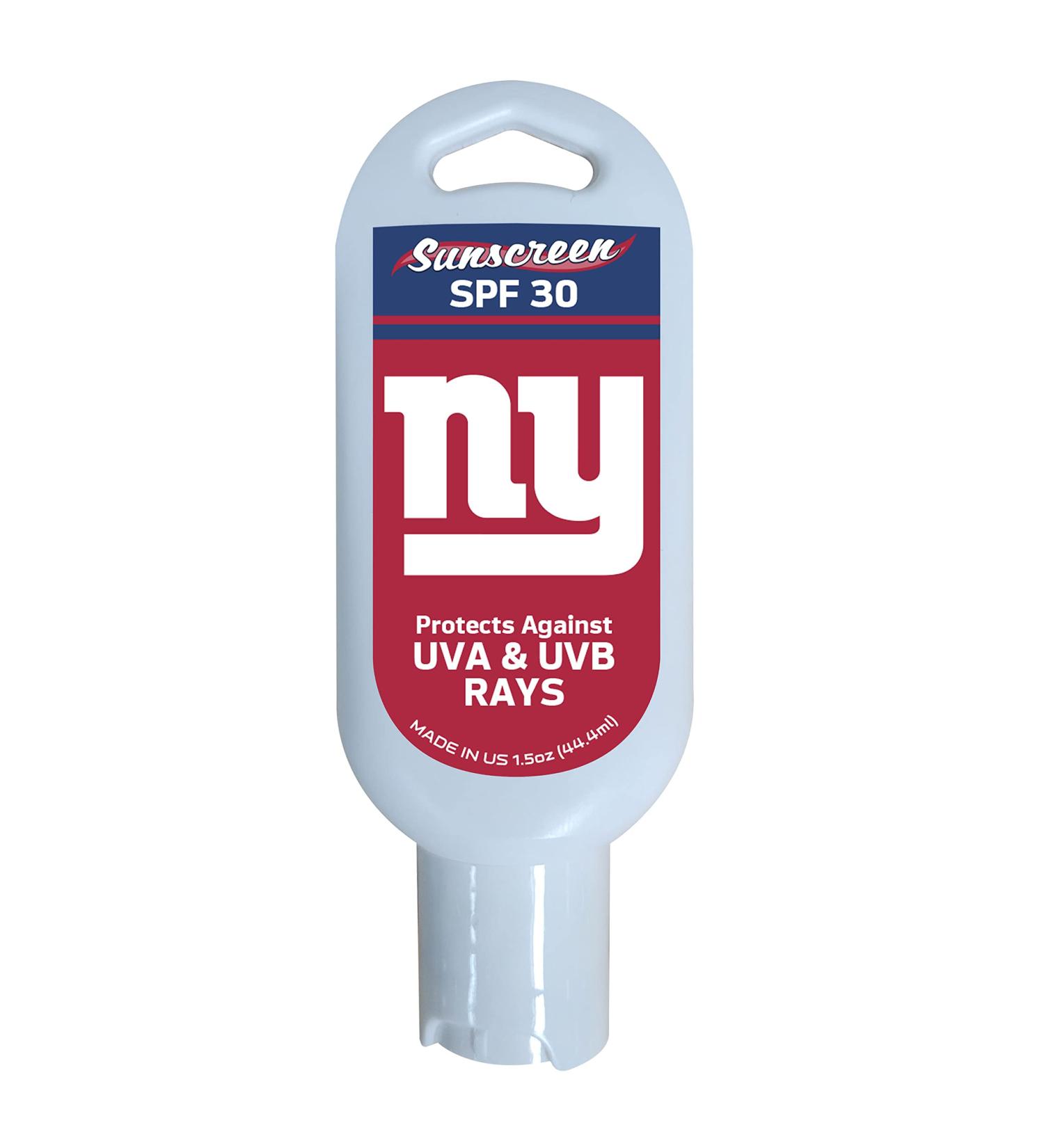 FANMATS 34716 New York Giants 1.5oz SPF 30 Sunscreen