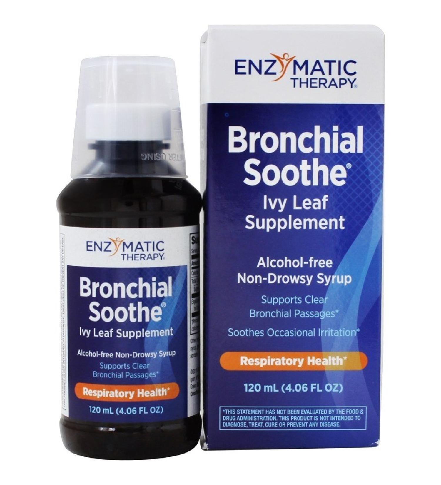 Nature's Way Bronchial Soothe Ivy Leaf Extract 4 fl oz - Natural Respiratory Relief - Buy Online on GoSupps.com