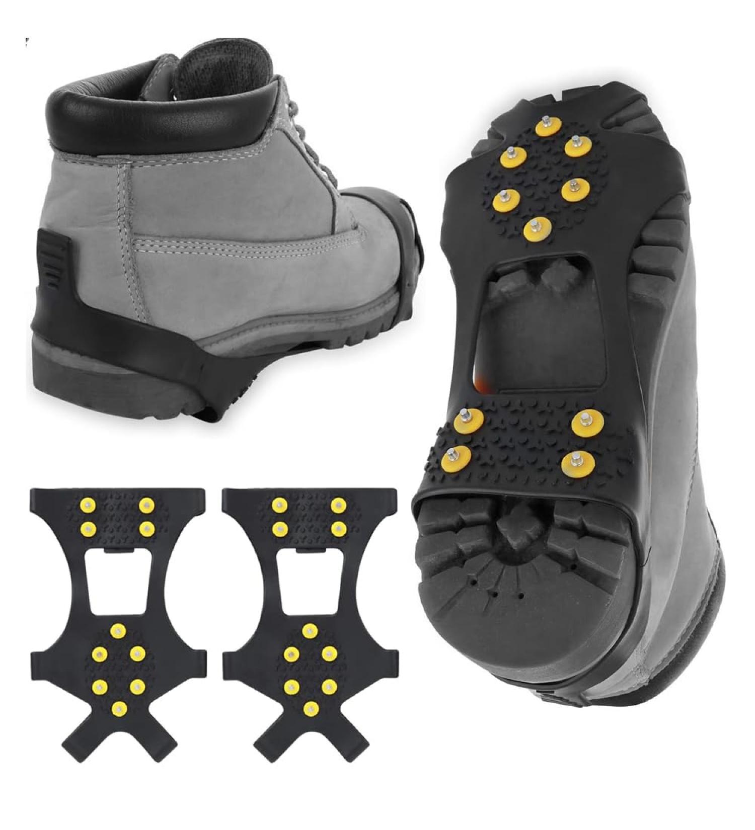 GeDiz Anti-Slip Shoe Spikes | Size 39-44 Replacement Claws for Winter Safety | Universal Fit for Every Shoe - Buy Online on GoSupps.com
