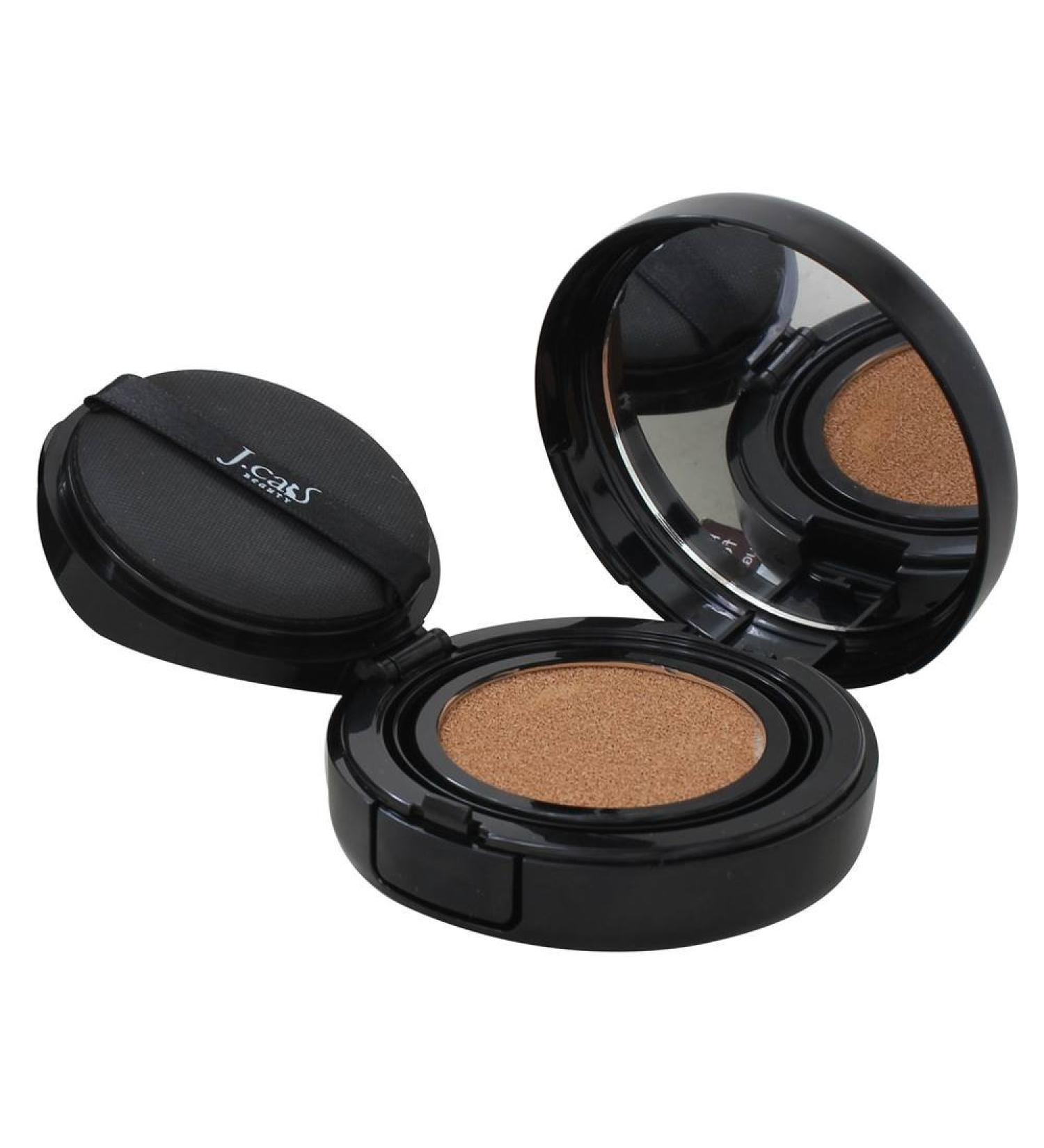 J.CAT BEAUTY Cushion Compact - Golden Medium | Flawless Finish Makeup | International Shipping Available - Buy Online on GoSupps.com