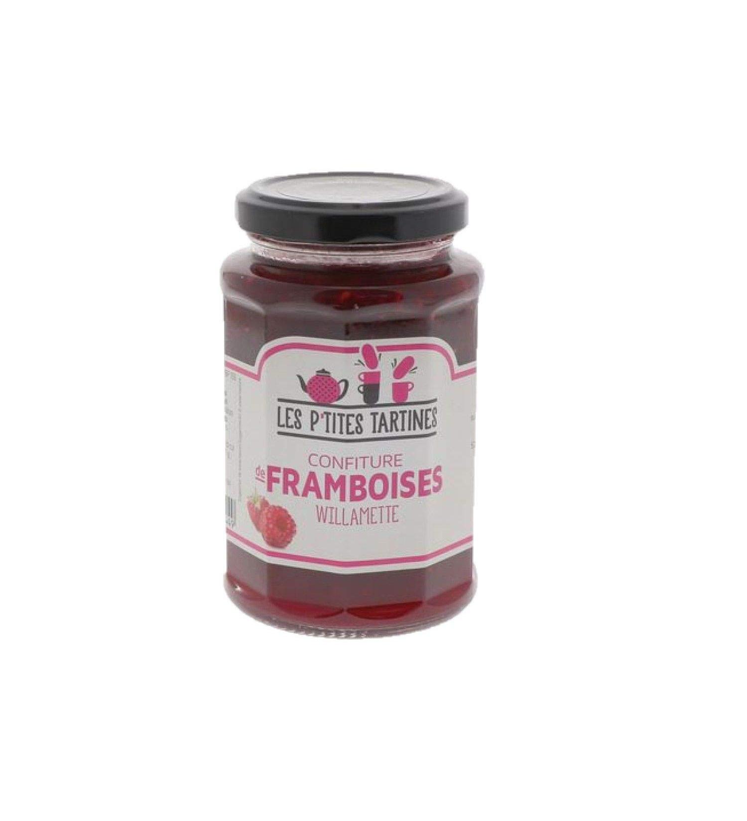 Les p'tites Tartines Willamette raspberry jam - 315g jar
