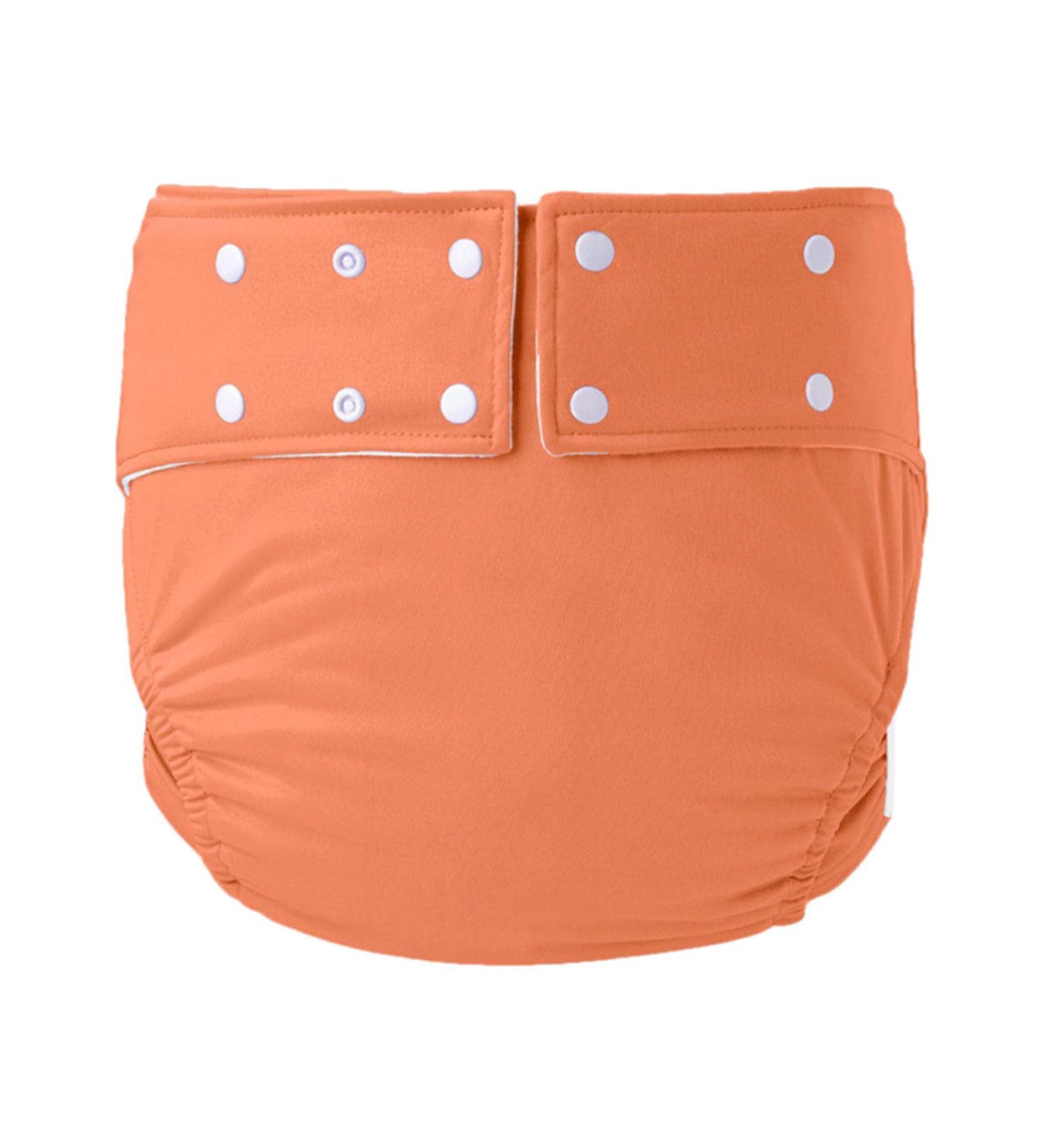 Buy Adult Cloth Diapers - Reusable Leak-Free Incontinence Solution | Orange 72-92 cm - Buy Online on GoSupps.com