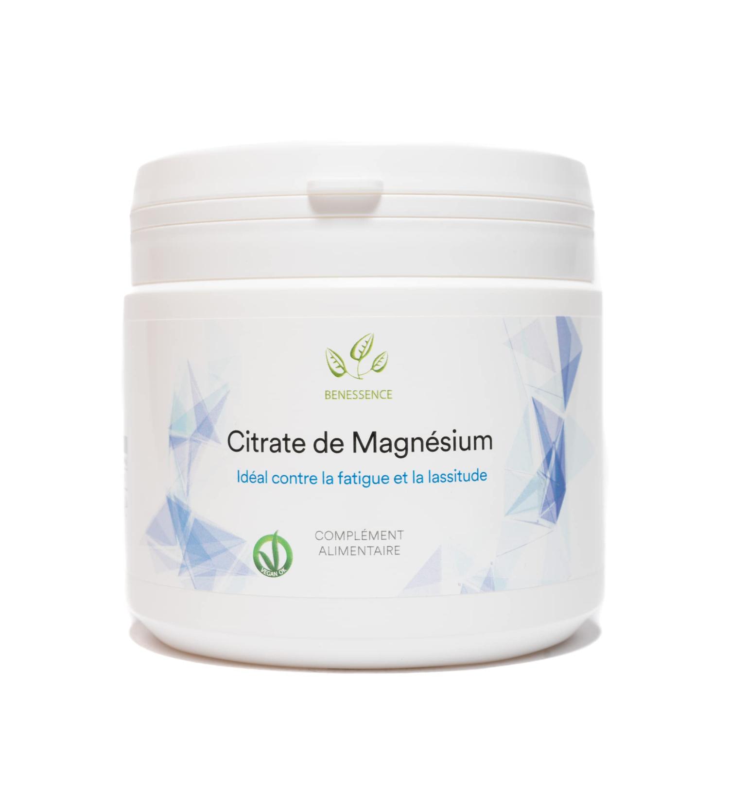 Benessence - Magnesium Citrate powder soluble - Food Integrator - 125 days integration- 500g - Buy Online on GoSupps.com