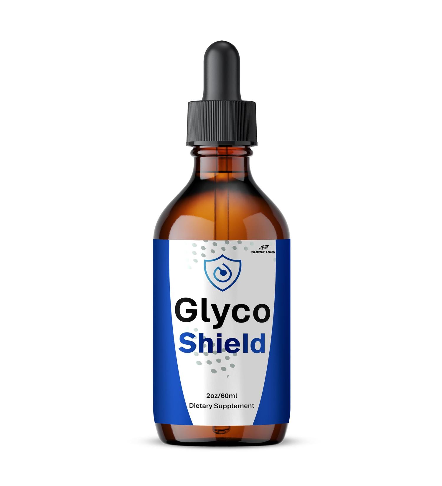 (1 Pack) Glyco Shield Drops All Natural Blood Formula Support GlycoShield Liquid Supplement for Men and Women Maximum Strength - Buy Online on GoSupps.com