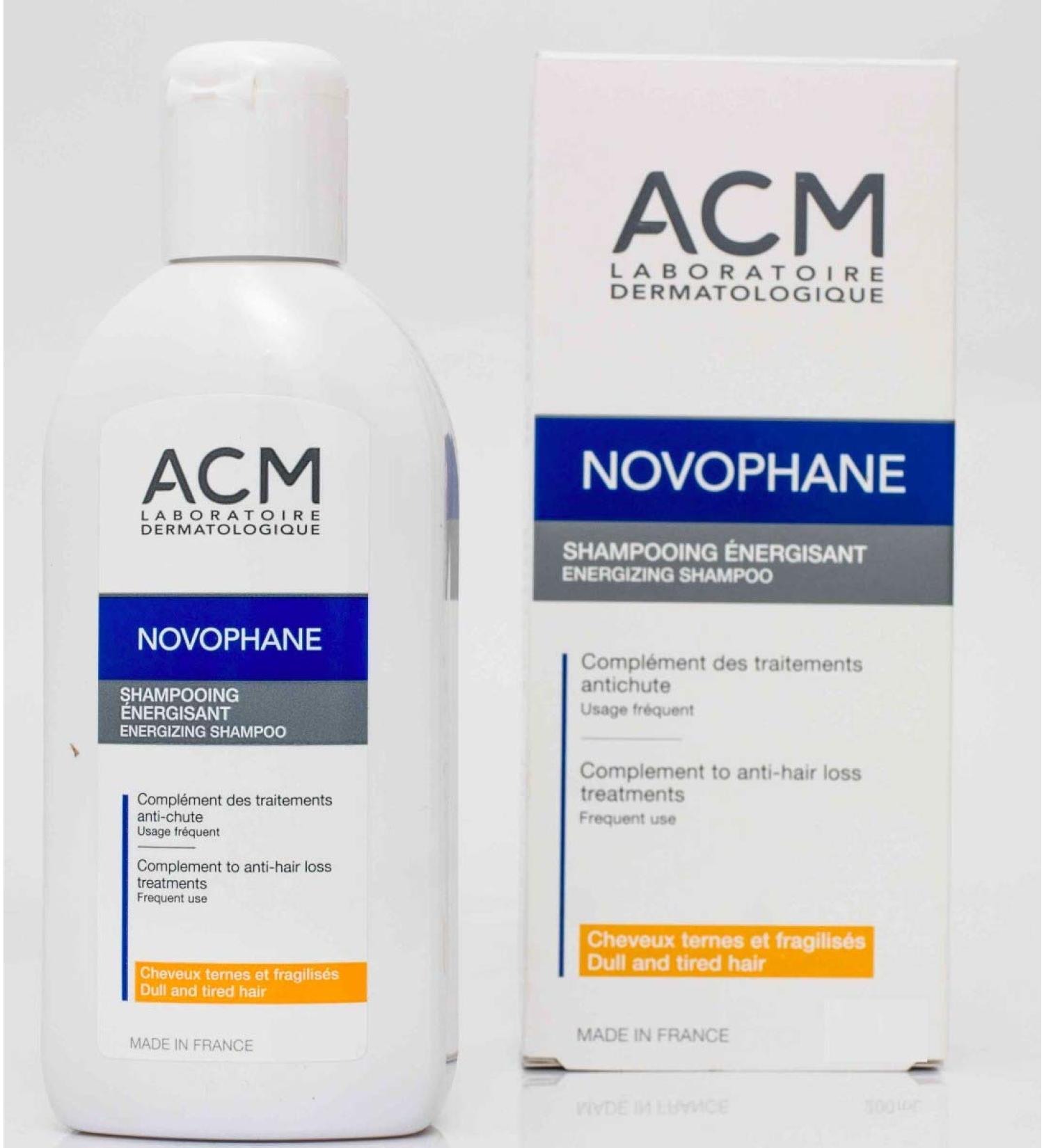 ACM Laboratoire Novophane Energisant Anti Hair Loss Treatment Shampoo 200ml | Best International Shipping - Buy Online on GoSupps.com