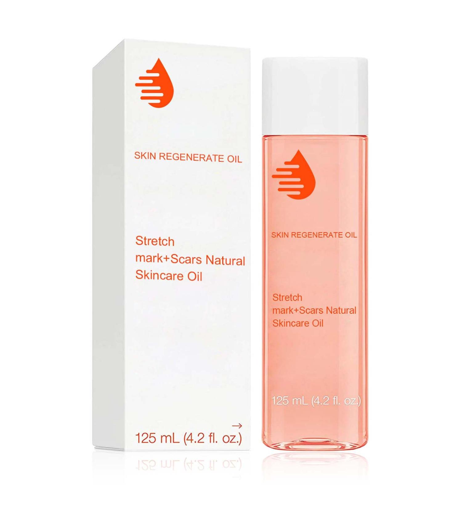 Oil Stretch Mark & Scar Treatment - Optimal Oil for Collagen Boosting and Lifting Skincare - Improves Appearance of Stretch Marks Scars and Uneven Skin Tone - 125ml - Buy Online on GoSupps.com
