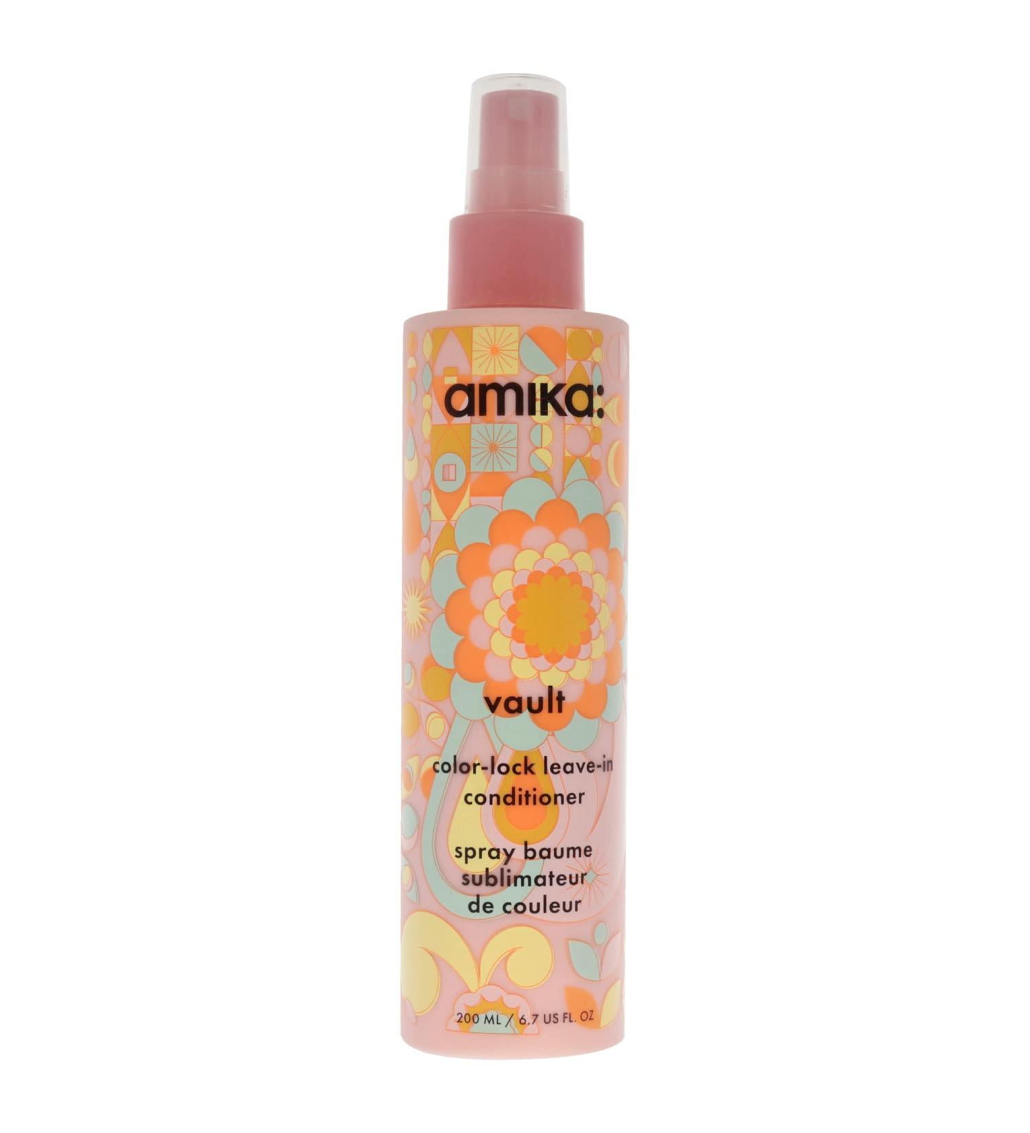 Amika Vault Color-Lock Leave In Conditioner 6.7 Fl Oz - Protect & Preserve Hair Color - Buy Online on GoSupps.com