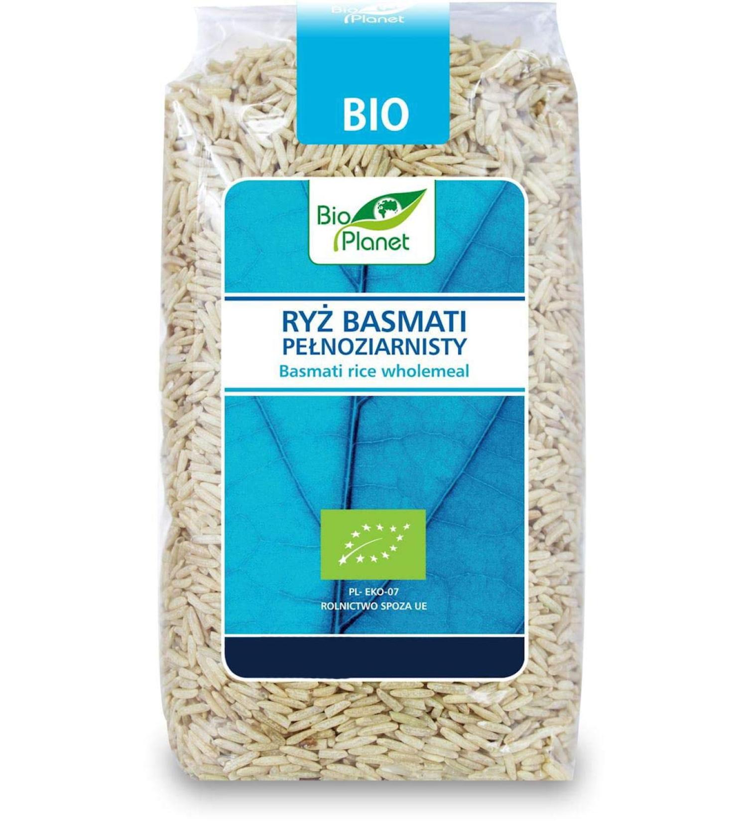 Bio Planet S.A. Bio Planet Organic Whole Grain Basmati Rice 500 g