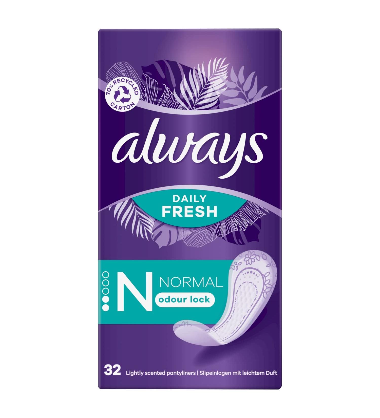 Always Dailies Normal Pantyliners - Everyday Freshness and Comfort - Buy Online on GoSupps.com