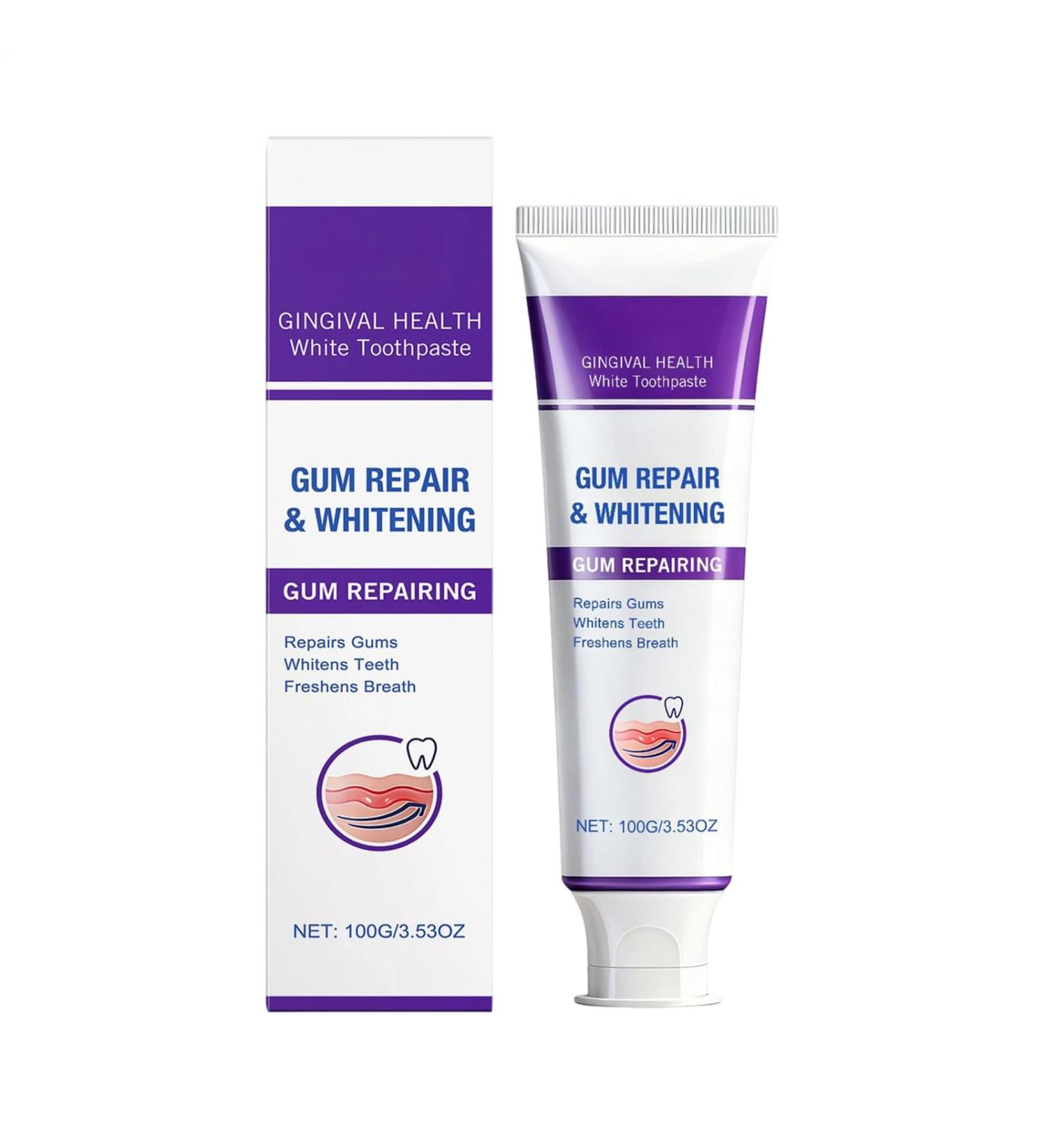 Yabauuop Toothpaste for Whitening 100g Tooth Enamel Safe Stain Remover Toothpaste for Stain Removal for Soft Enamel Gum Health Household Travel - Buy Online on GoSupps.com