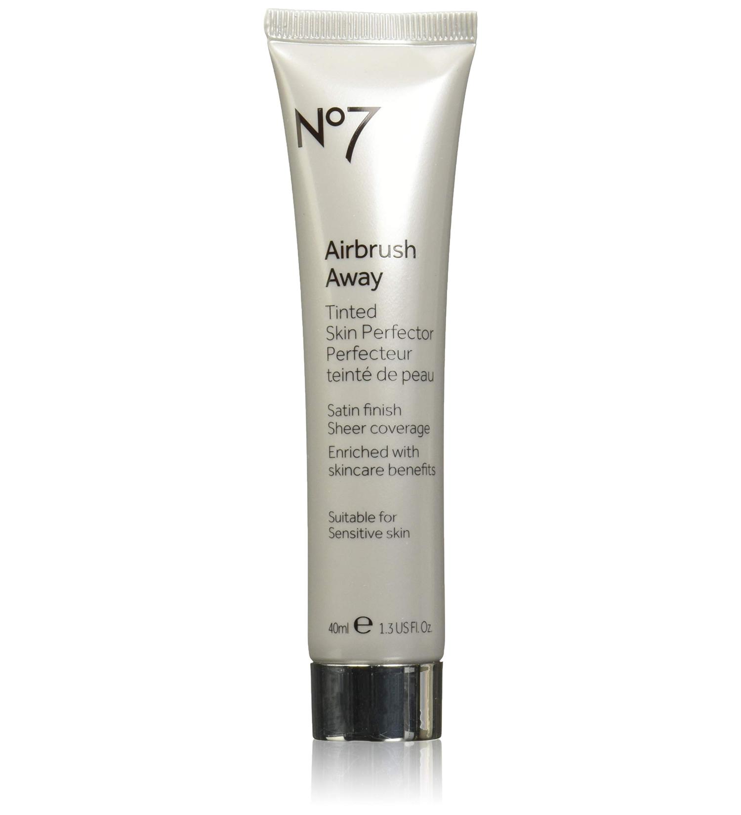No7 Airbrush Away Tinted Skin Perfector 1.35 oz Light - Enhance Your Skin Tone - Buy Online on GoSupps.com