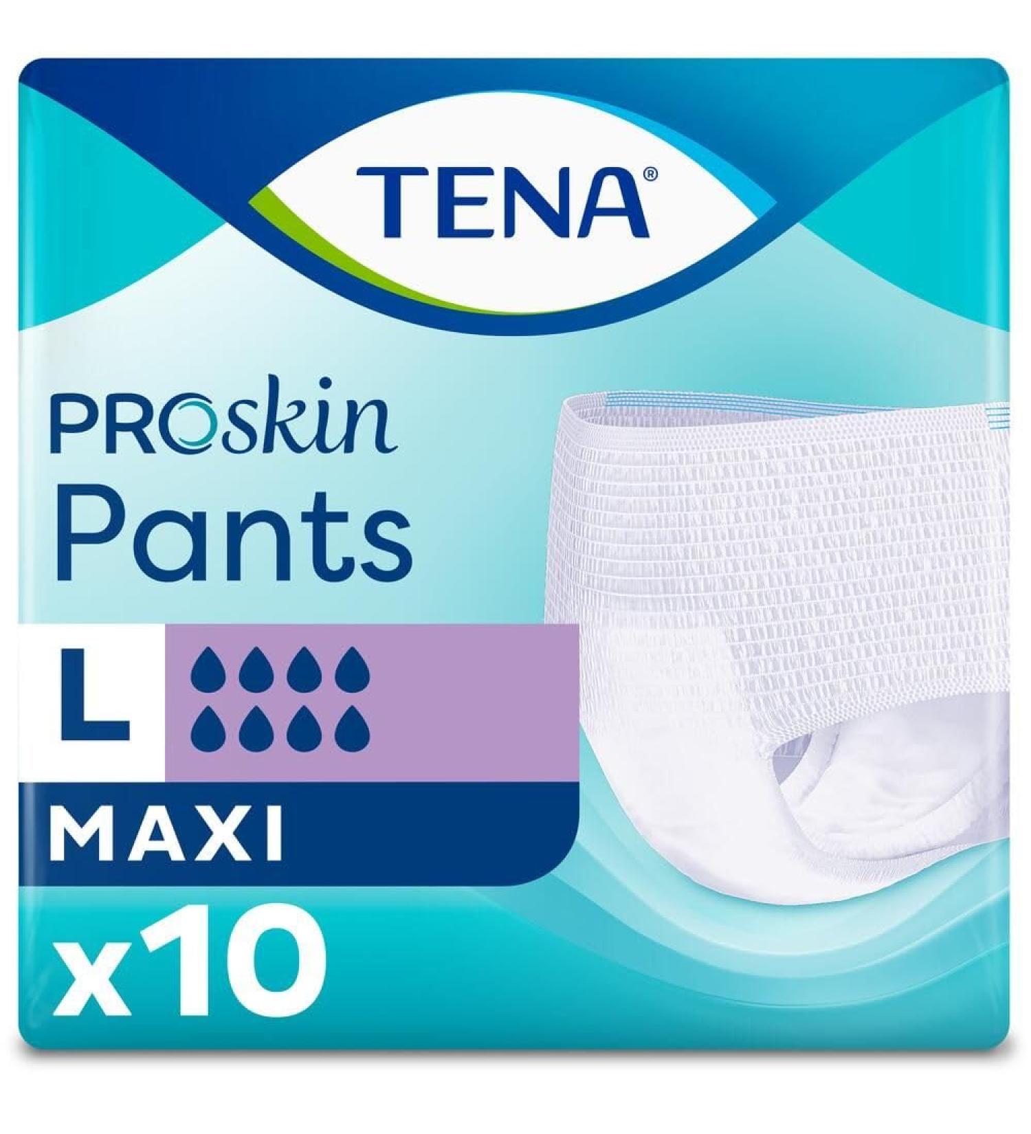 Tena Maxi Pants/Protective Underwear Size L (Select Package Size) L (160 Pieces)