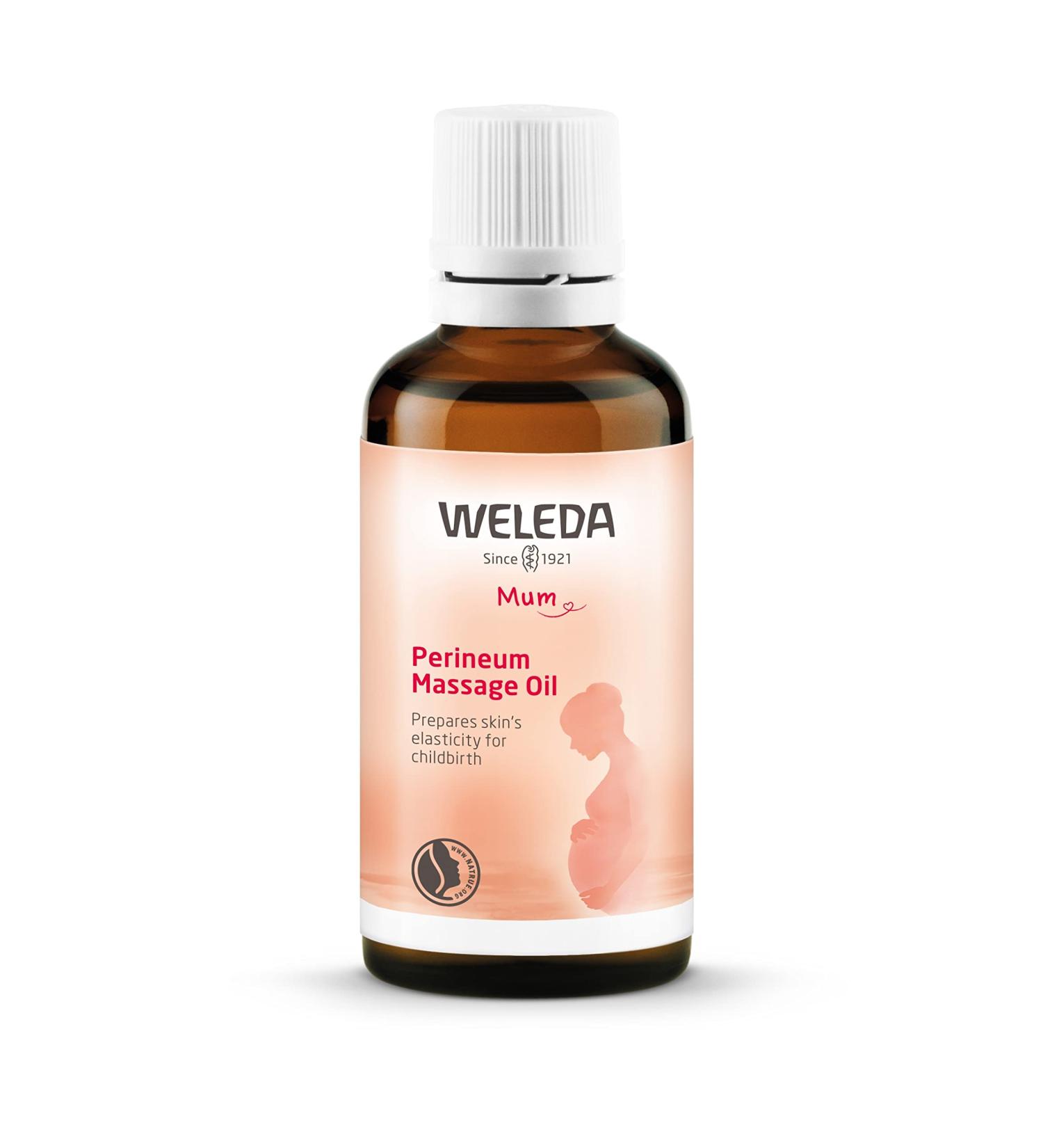 Weleda Perineum Massage Oil 50ml - Prevent Tearing During Childbirth - Buy Online on GoSupps.com