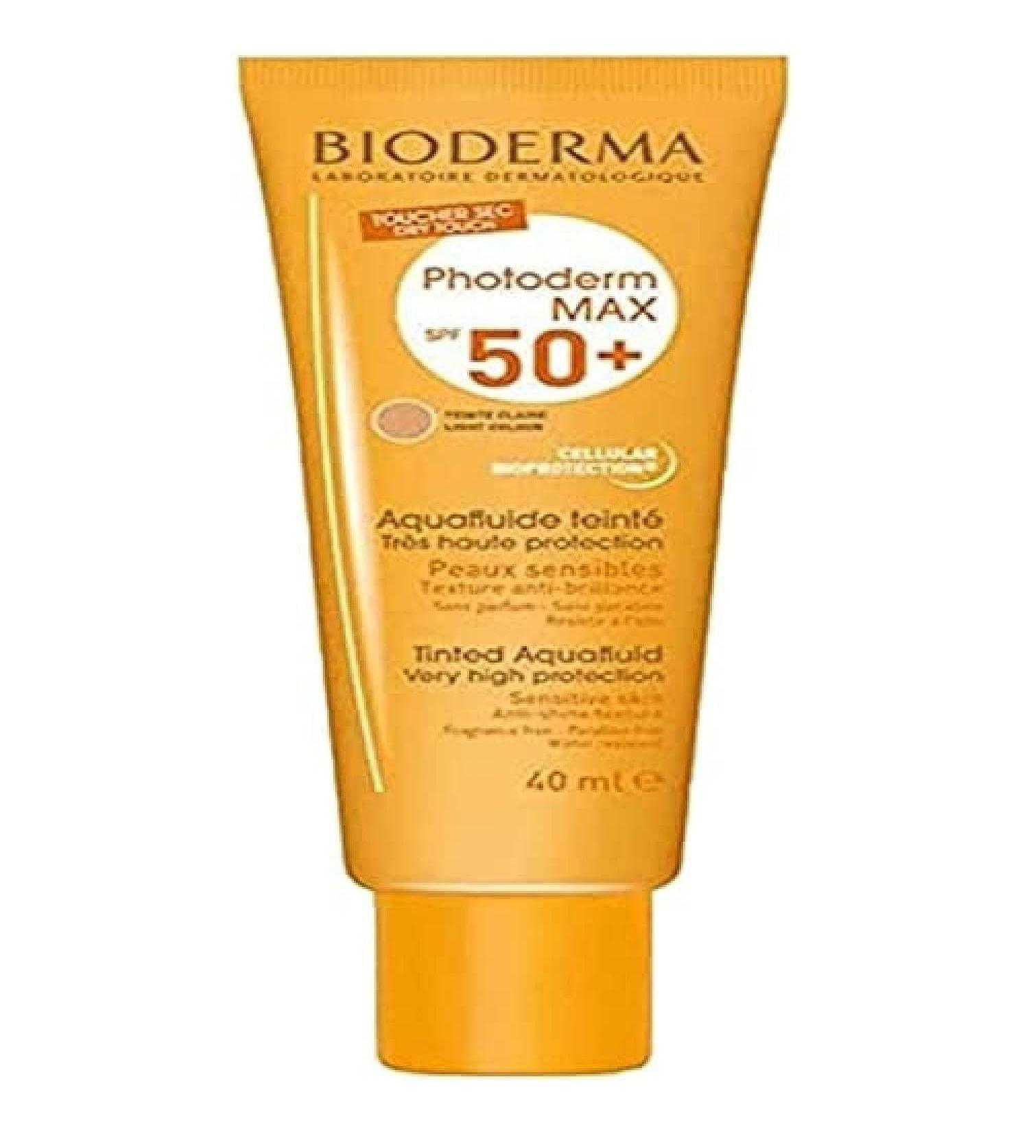 Bioderma Photoderm Max Aquafluid Tanning Fluid Light 40ml - Best Sun Protection & Tanning Solution | Shop Internationally - Buy Online on GoSupps.com