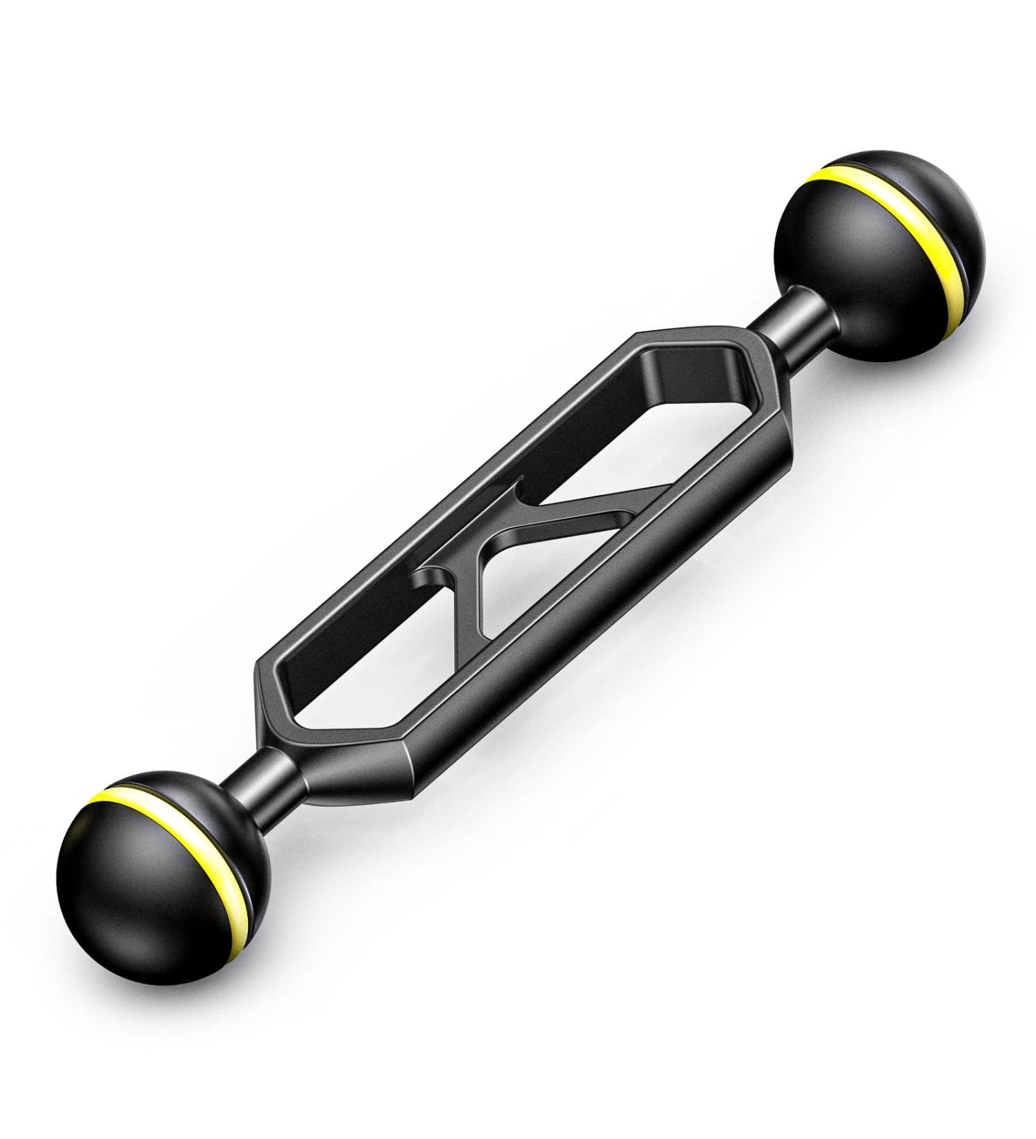 Seafrogs 5 Double Ball Arm - Lightweight Aluminum Alloy Diving Equipment for Underwater Photography - Buy Online on GoSupps.com