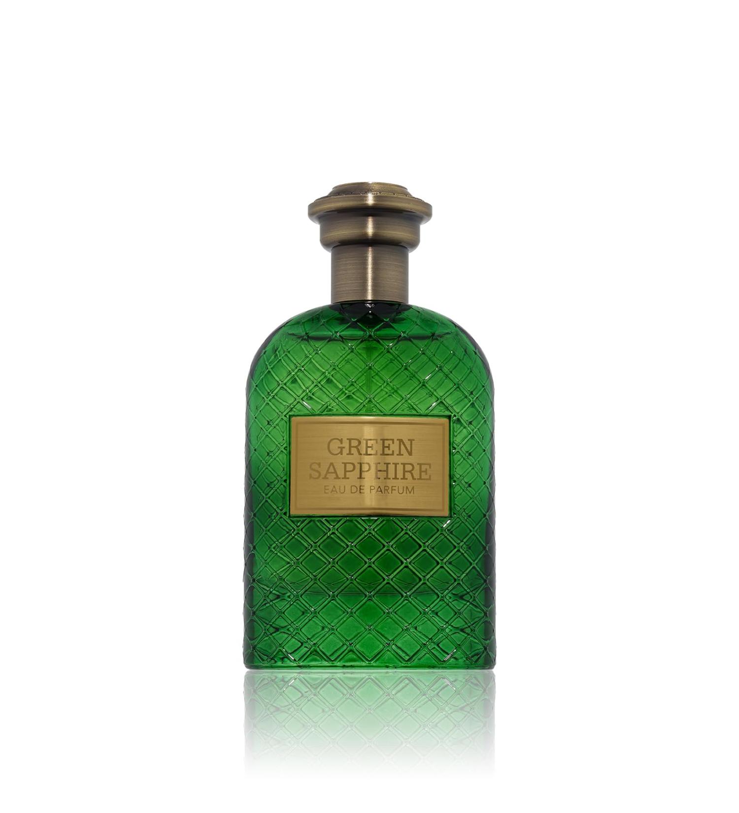 Fragrance World Green Sapphire Eau De Parfum 100ml 3.4 FL OZ | Unisex Green Sapphire 3.4 Fl Oz (Pack of 1) - Buy Online on GoSupps.com