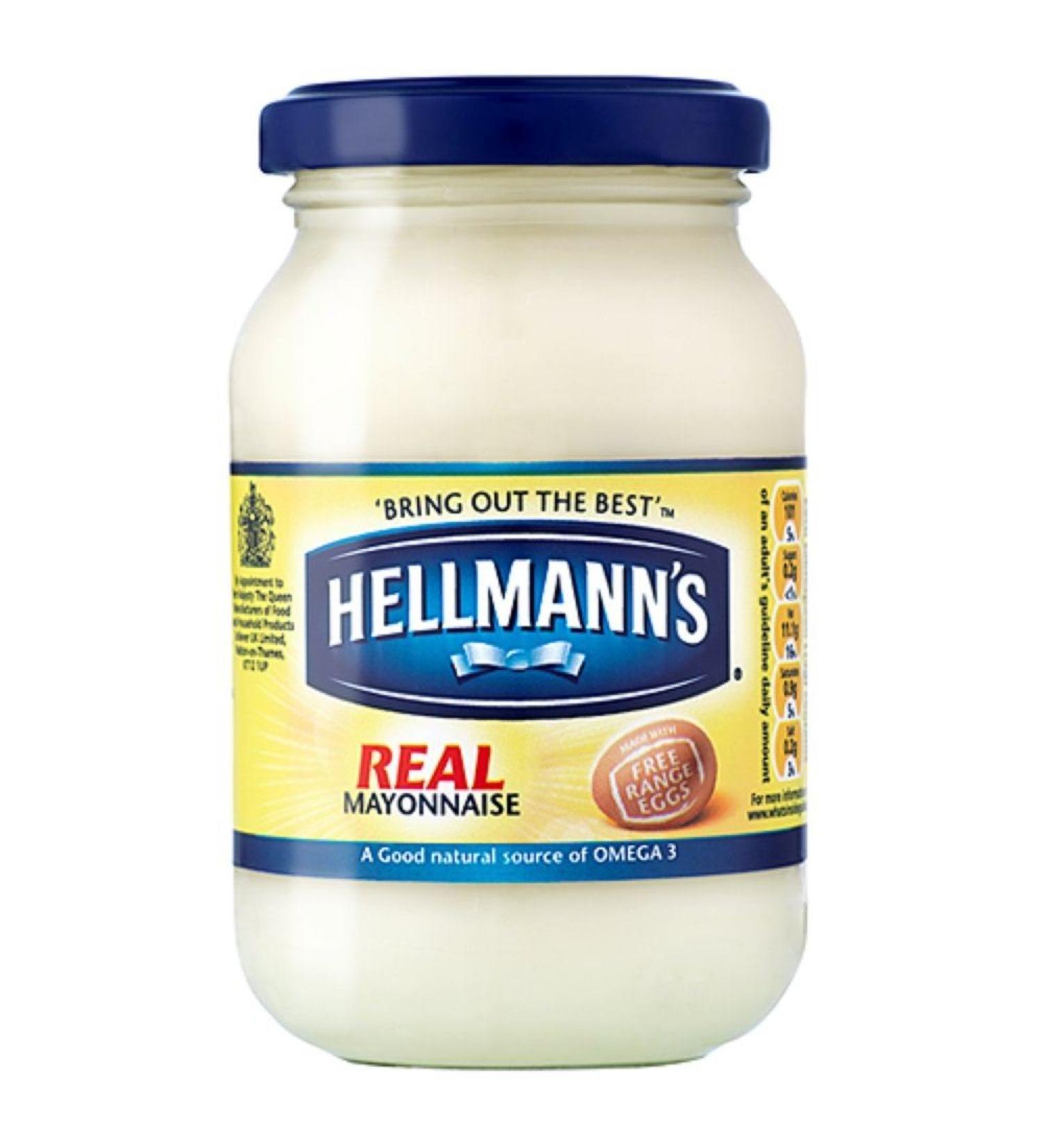 Hellmann's Real Mayonnaise Set of 4 x 200g Jars
