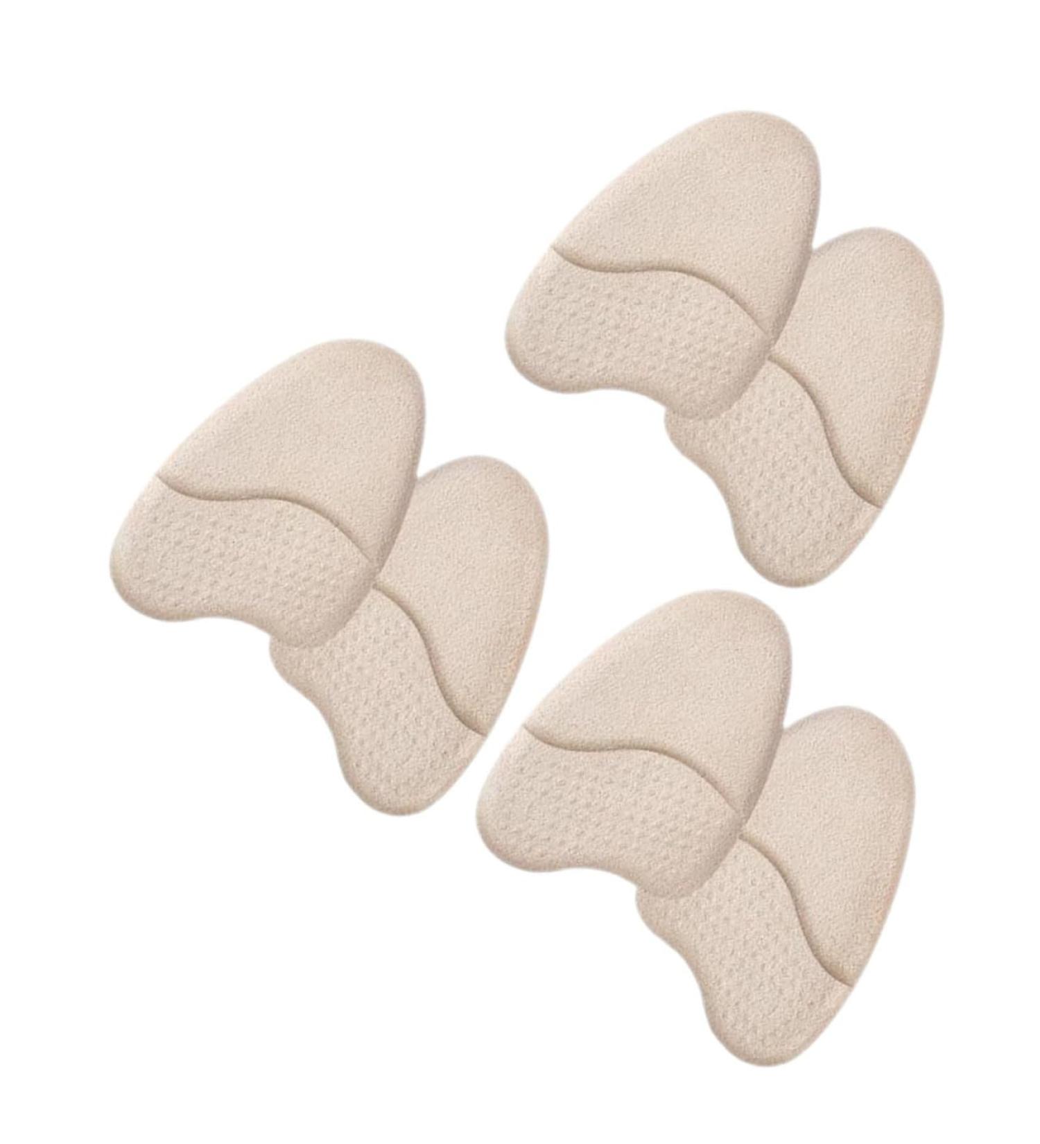 NOLITOY Metatarsal Foot Pads - 3 Pairs Non-Slip Forefoot Shoe Inserts for High Heels | Comfortable Flannel Sole Pads - Buy Online on GoSupps.com