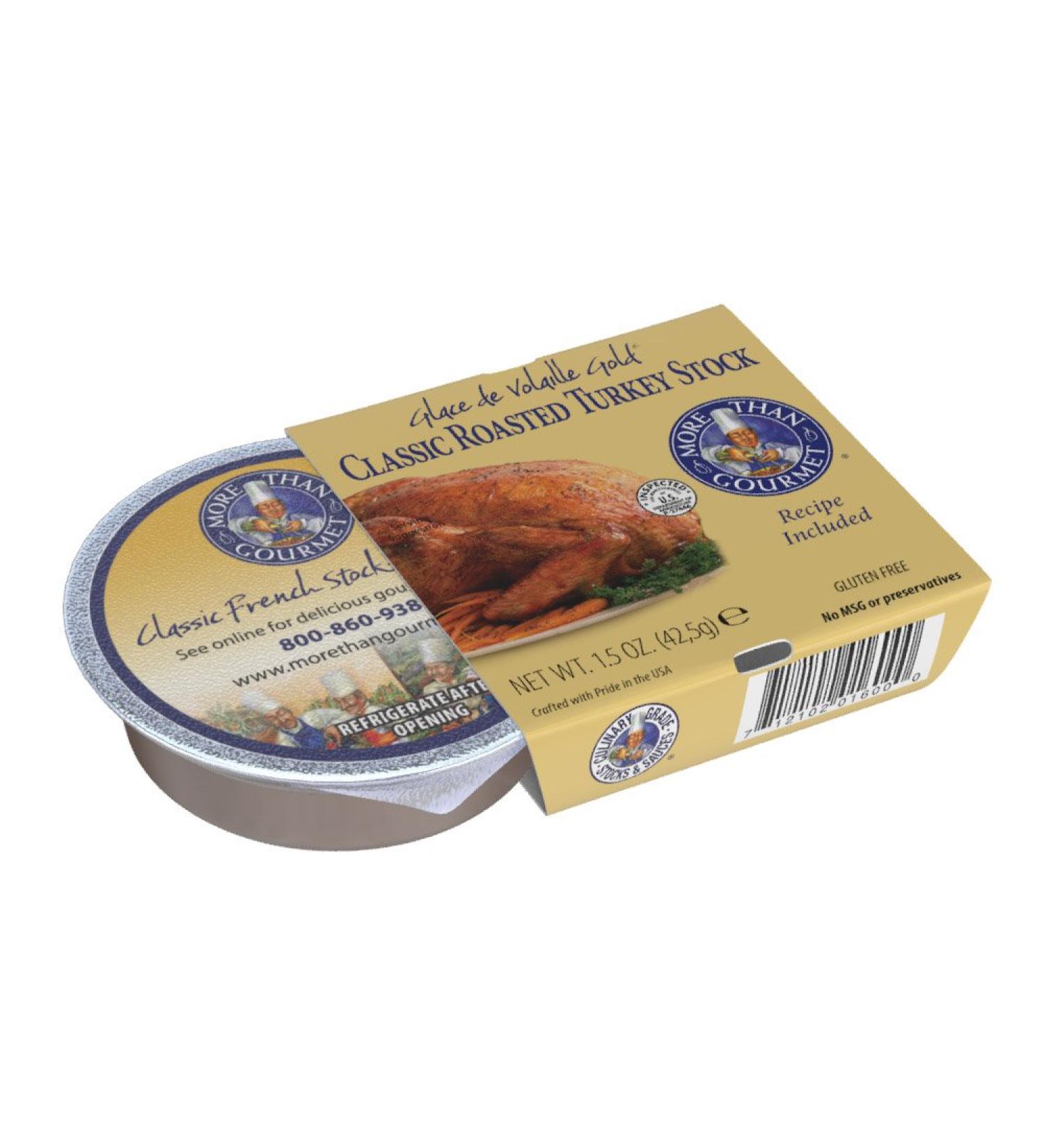More Than Gourmet Glace De Volaille Gold Roasted Turkey Stock 1.5oz - Premium Quality - Buy Online on GoSupps.com