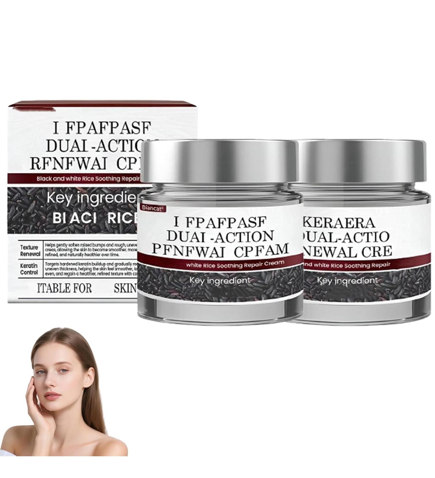 BiancatKeraeraseCream professional skin treatment soothing repair natural body suitable for all skin types 2Pcs