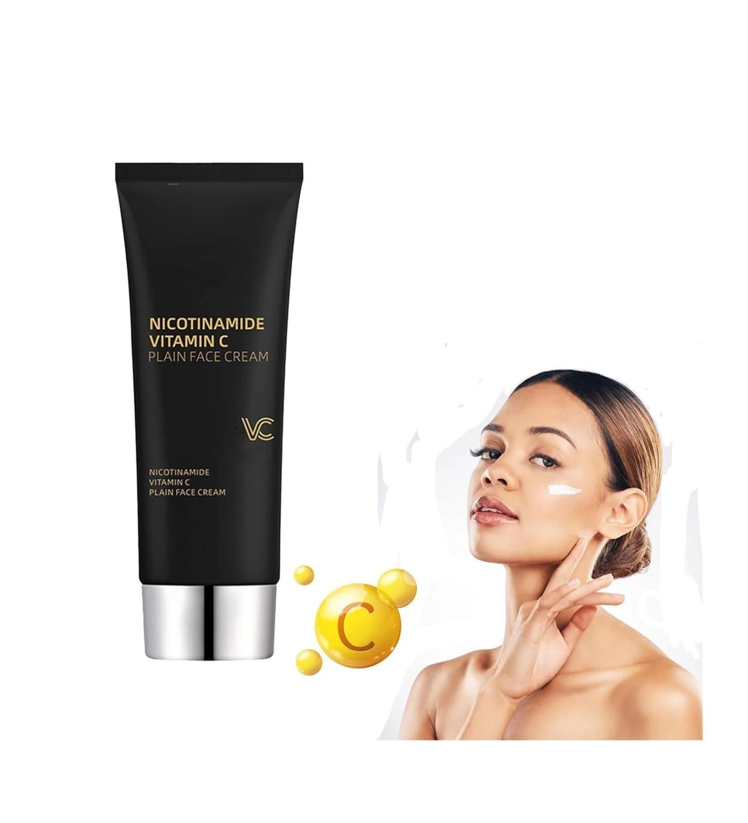 Nicotinamide Vitamin C Face Cream - Hydrating Niacinamide Skin Cream for Smooth Glowing Skin | 5 in 1 Moisturizing Formula - Buy Internationally - Buy Online on GoSupps.com