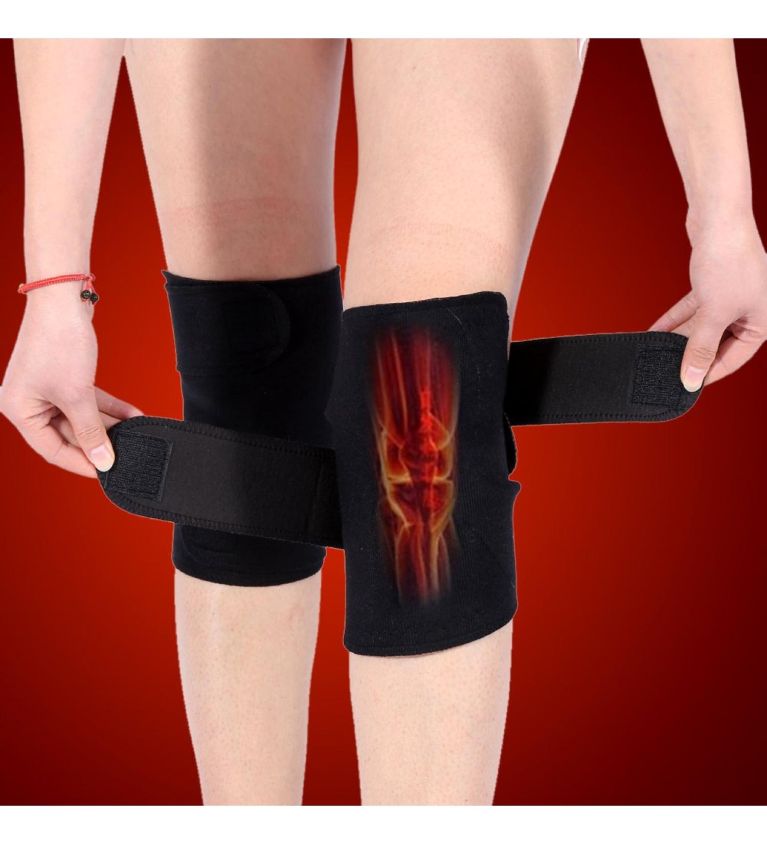 Buy Heating Knee Pad & Brace Support for Arthralgia Relief - Comfortable & International Shipping Available - Buy Online on GoSupps.com