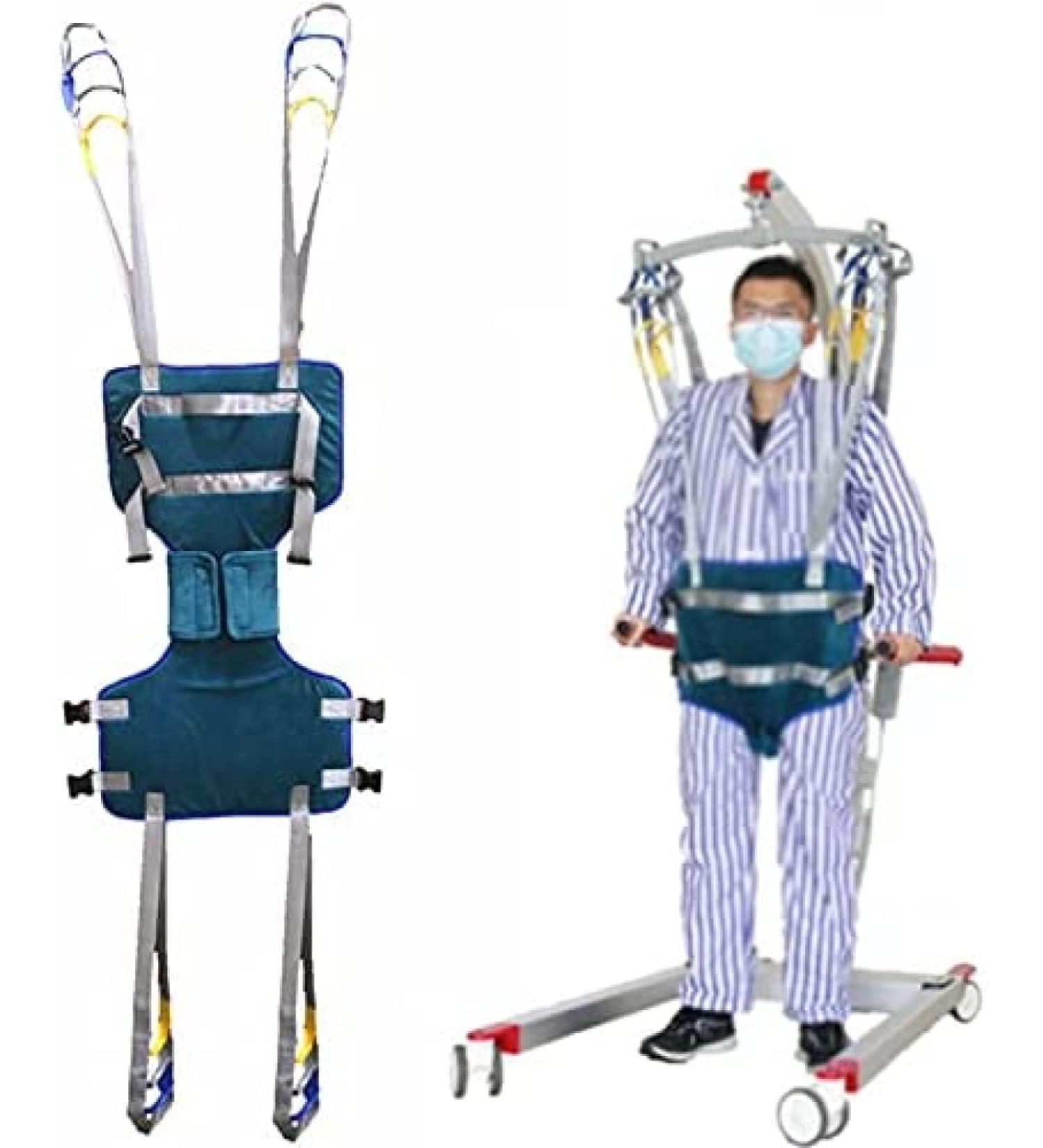 Standing Walking Sling Patient Assisted Walking Harness Rehabilitation Aid Gait Training Device Adjustable Waist Design for Medical Disabled Full Body Sling Small Uptodate43 - Buy Online on GoSupps.com