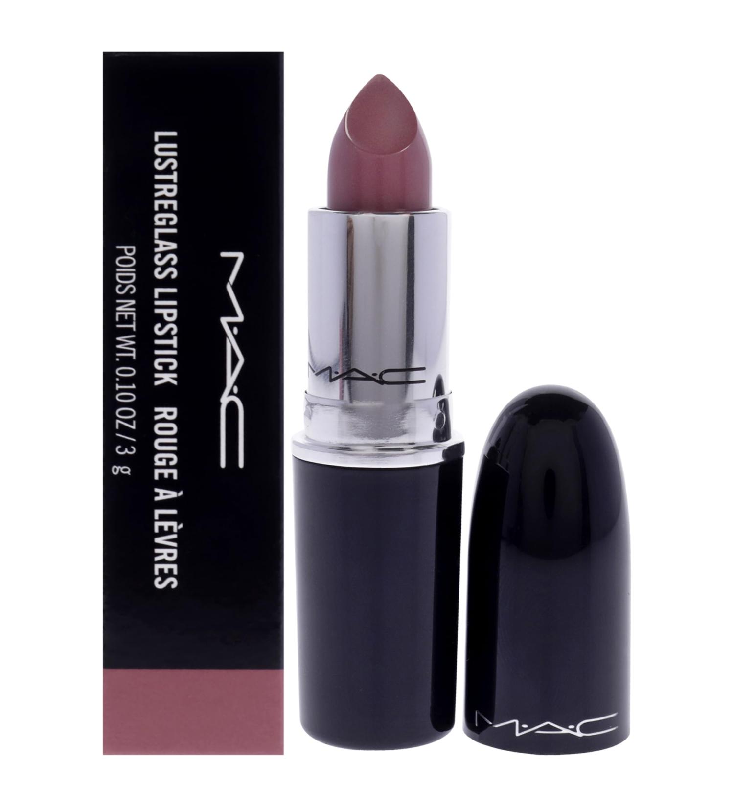 MAC Lustreglass Sheer Shine Lipstick - Syrup for Women | 0.1 oz - International Shipping Available - Buy Online on GoSupps.com