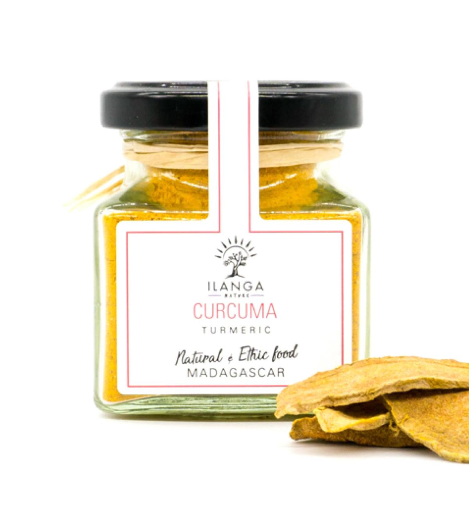 Turmeric Powder 60g - Ilanga Nature - Madagascar - Buy Online on GoSupps.com