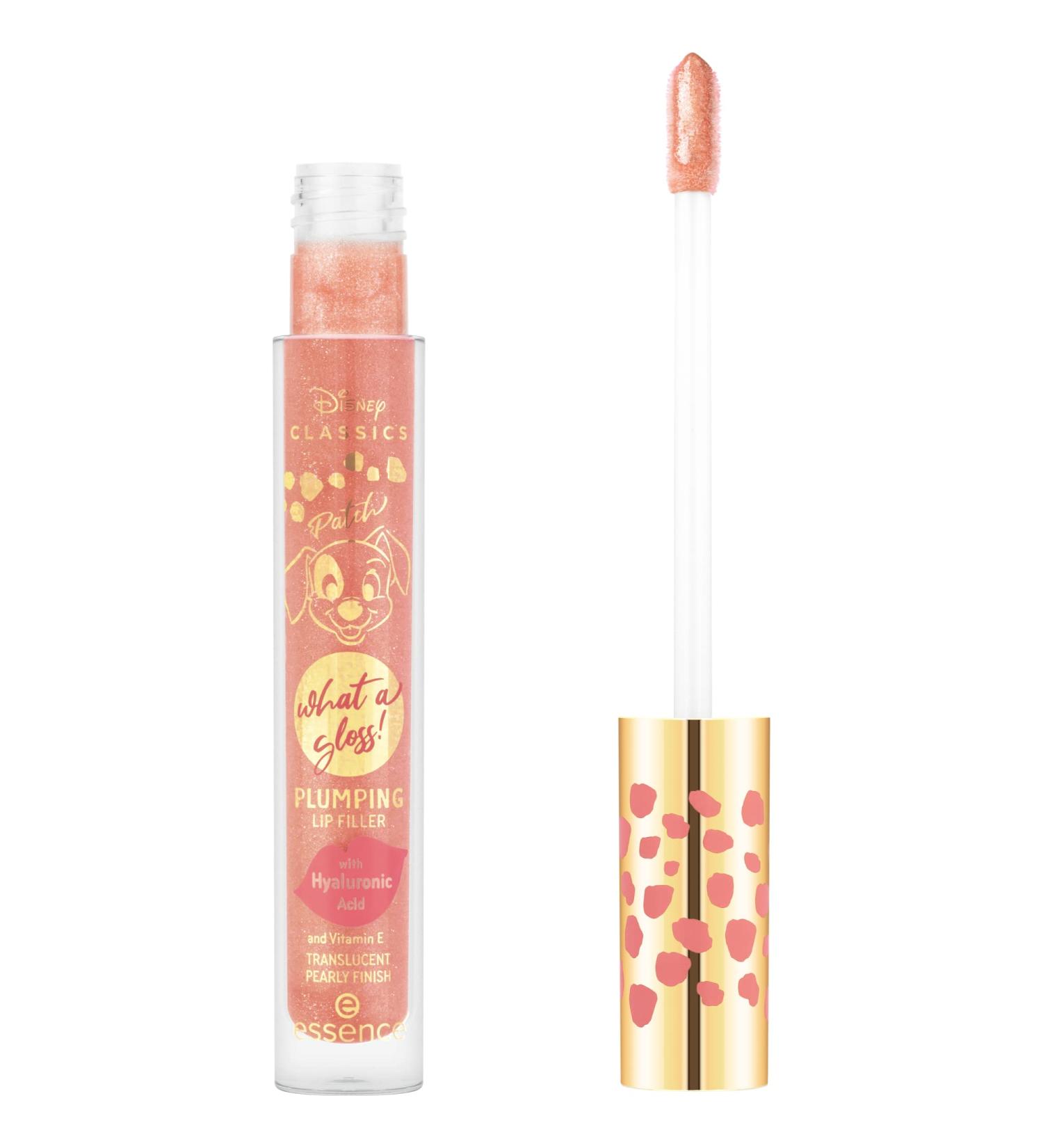 Essence Disney Classics Patch What a Gloss! Plumping Lip Filler No. 02 Adventures - Pink Glossy Lip Balm (4.2ml) | International Shipping Available - Buy Online on GoSupps.com