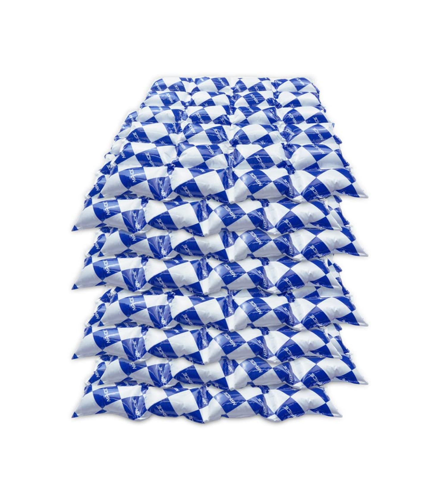 Dry Ice Packs for Shipping - Flexible Cold Packs for Frozen Food - Ice Blankets for Coolers - 8 Sheets of 24 Cells Each - Buy Online on GoSupps.com