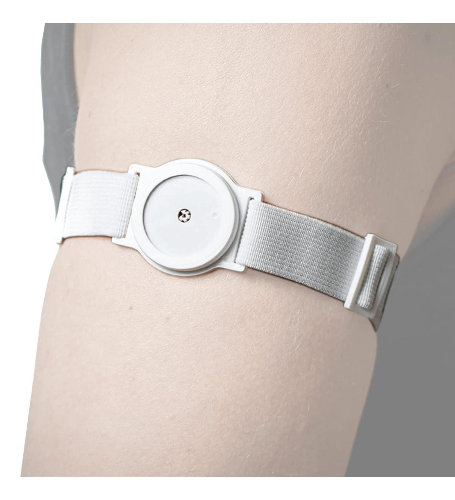 Buy Diababrothers Freestyle Libre 2 Fixing Band Holder - Adjustable White Bracelet Size M (25-35 cm) - International Shipping - Buy Online on GoSupps.com