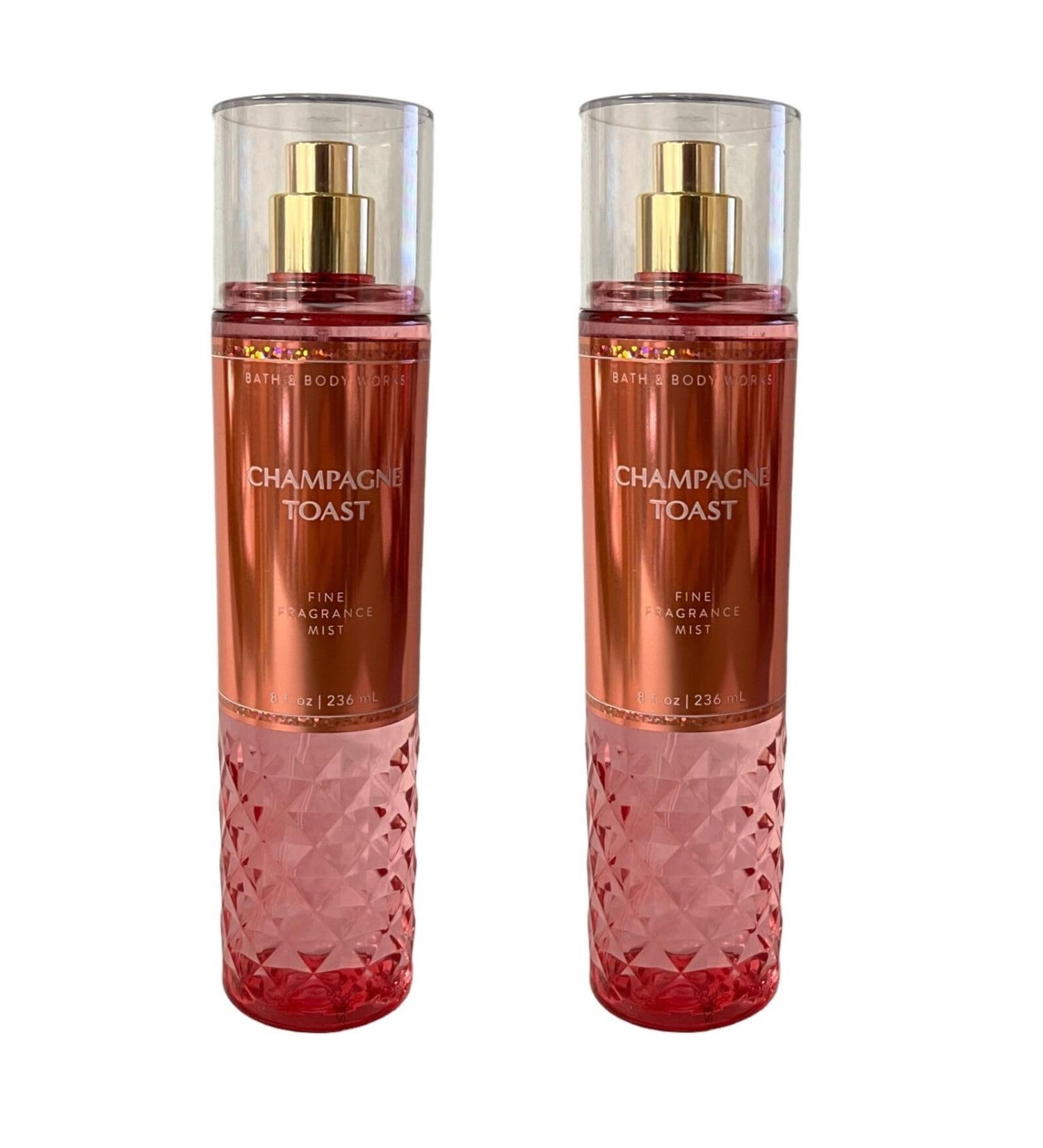2 Champagne Toast Fine Fragrance Mist bath body 8 fl oz