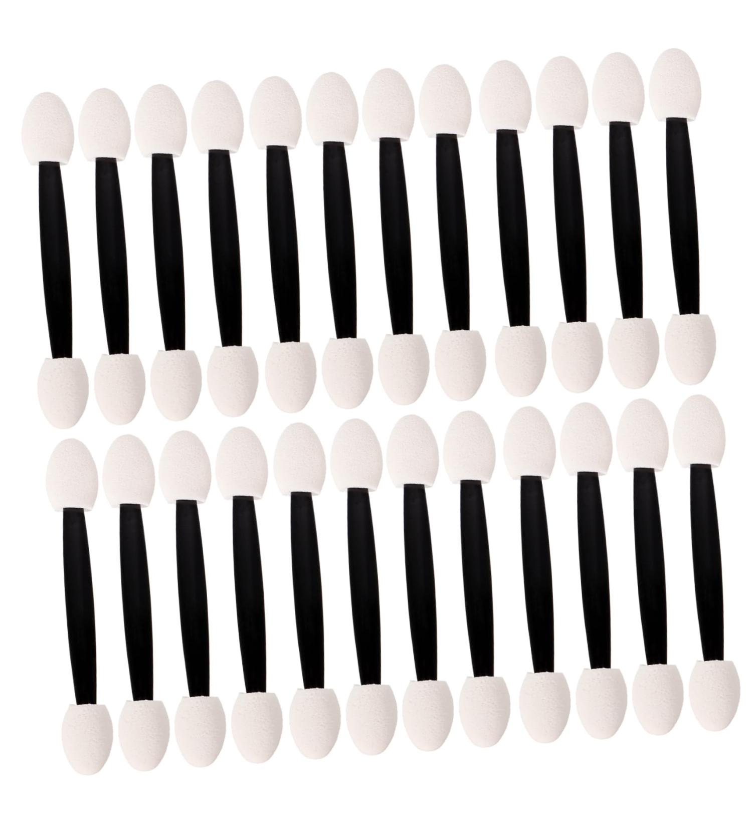 Beavorty 4 Double Ended Eye Shadow Stick Mini Lipsticks Eyeshadow Brush Eyeshadow Makeup Brush Oval Miss Set - Buy Online on GoSupps.com