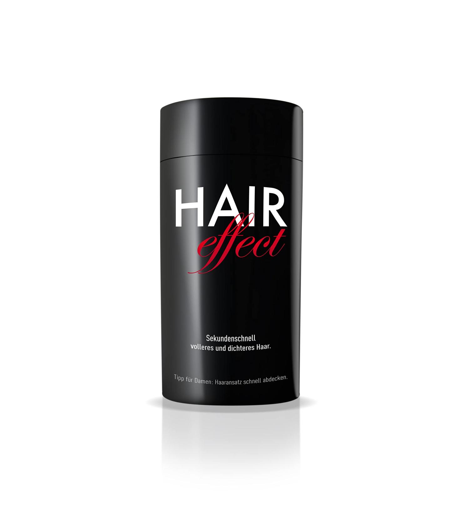 Hair Effect - Full Hair in Seconds! Premium 26g Stray Hair for Instant Volume | Authentic Medium Brown Solution for Men & Women - Buy Online on GoSupps.com