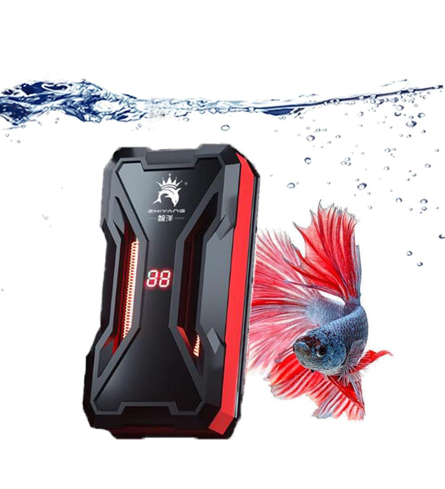 200W Submersible Aquarium Heater with External Temperature Controller and LED Display - Ideal for Betta, Frogs, Newts, Turtles - Buy Online on GoSupps.com