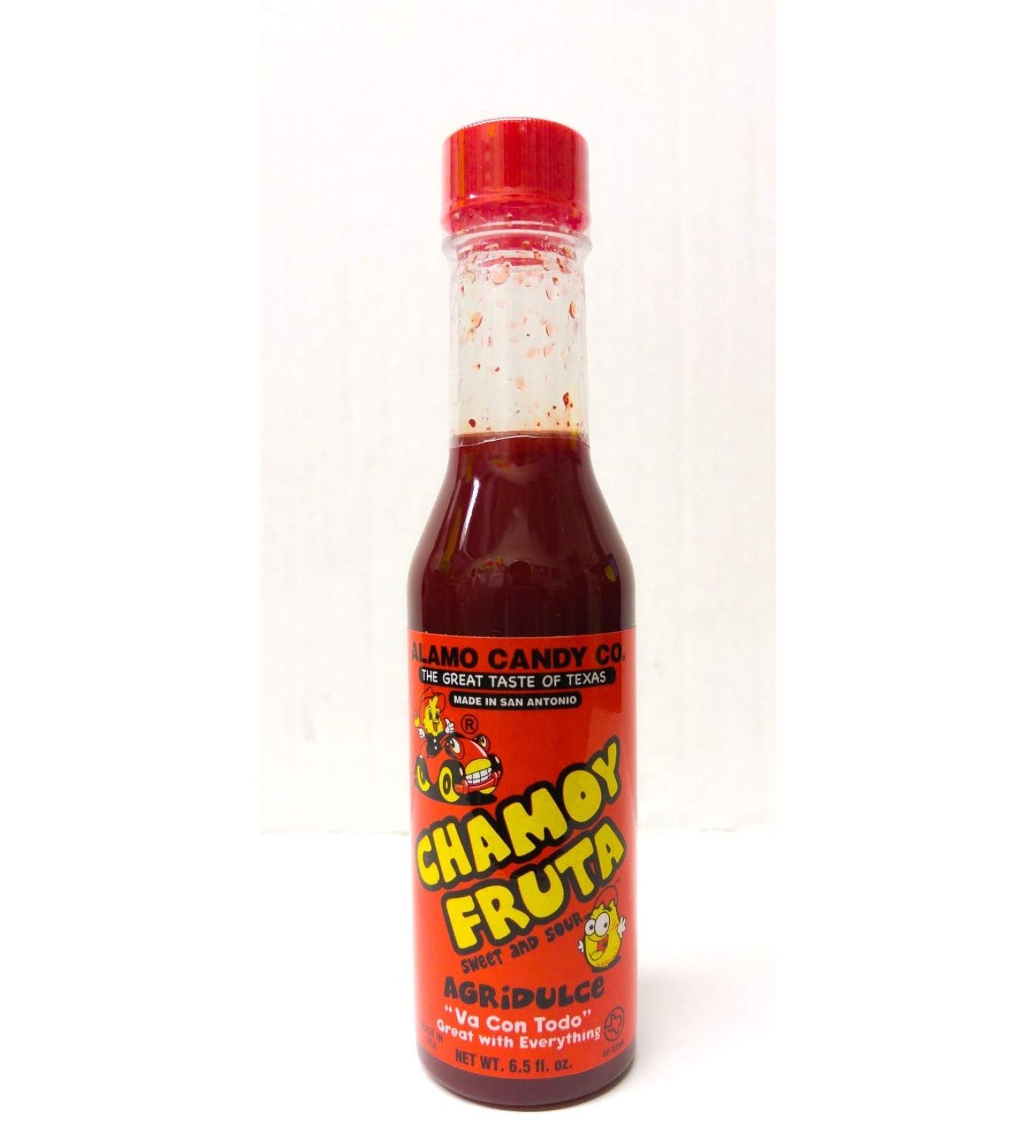 Alamo Candy Co. Chamoy Fruta Sweet and Sour Agridulce Sauce 6.5 Ounces 6.5 Fl Oz (Pack of 1)
