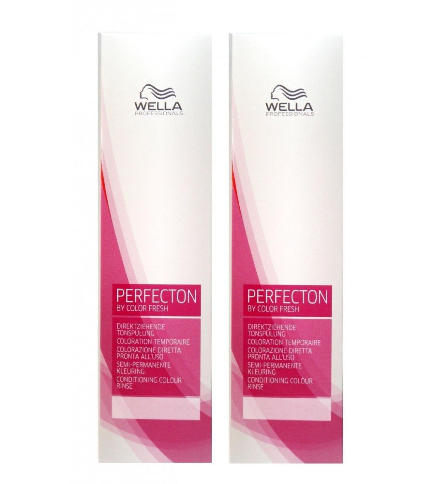 Wella Perfecton /8 perl 2 x 250 ml tone rinse by Color Fresch Professionals