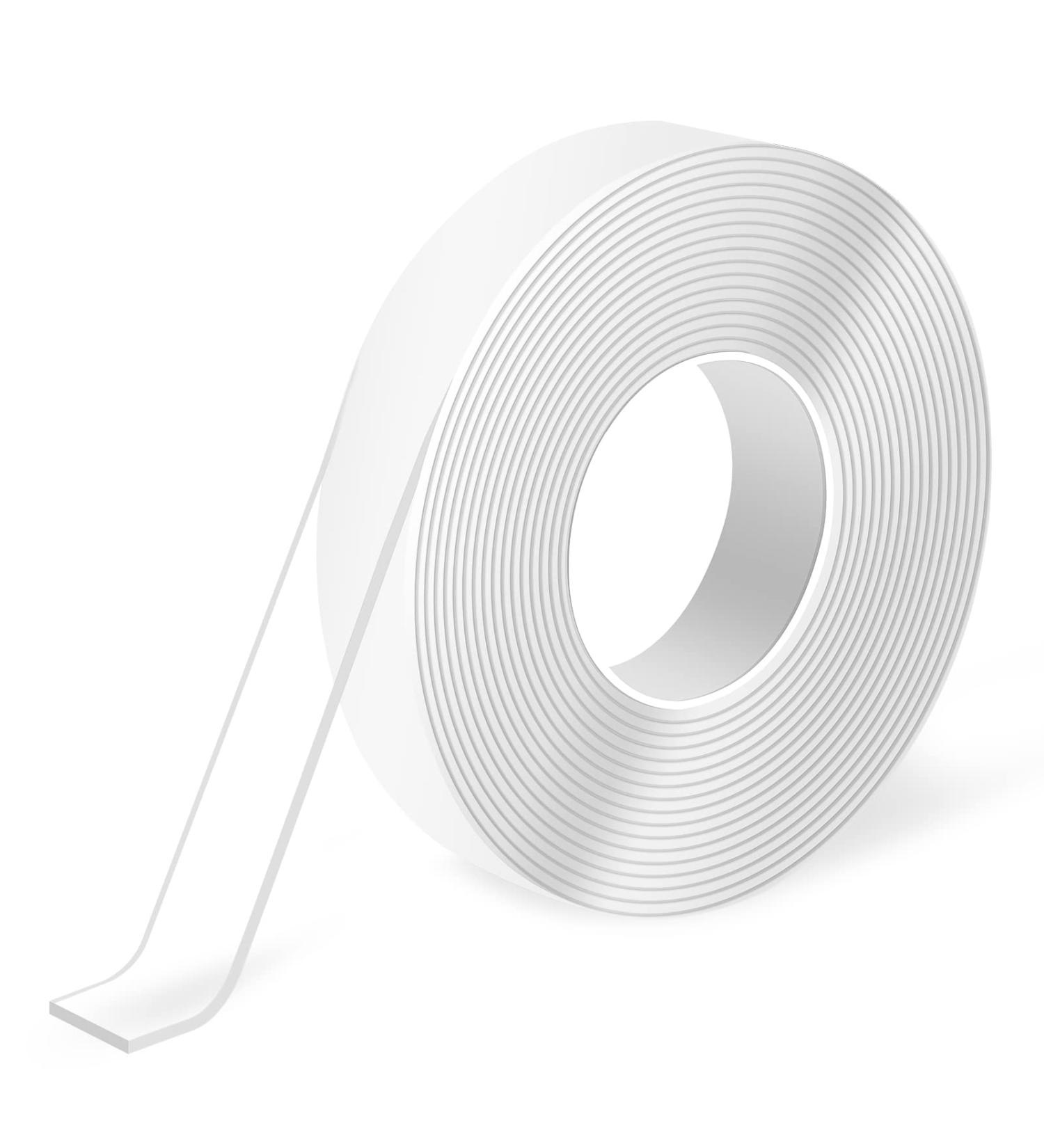 Art3d Double-Sided Heavy Duty Mounting Tape - 10FT Multipurpose Removable Adhesive Foam Tape - Reusable Transparent Tape for Household Items - 1/24 x 1/2 x 10 - Buy Online on GoSupps.com