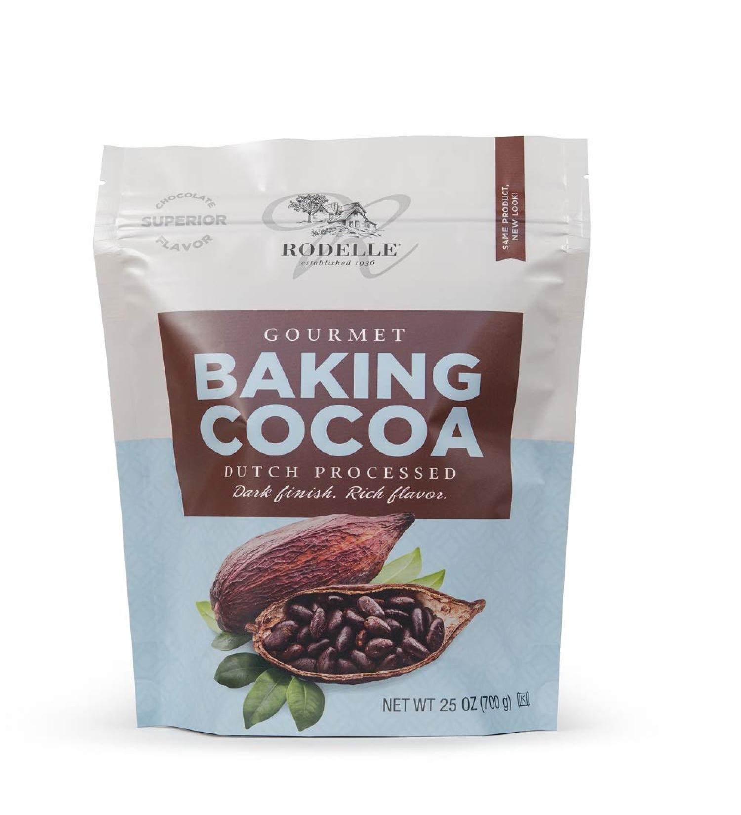 Rodelle Dutch Processed Gourmet Baking Cocoa Powder - Premium Quality for Perfect Bakes - Buy Online on GoSupps.com