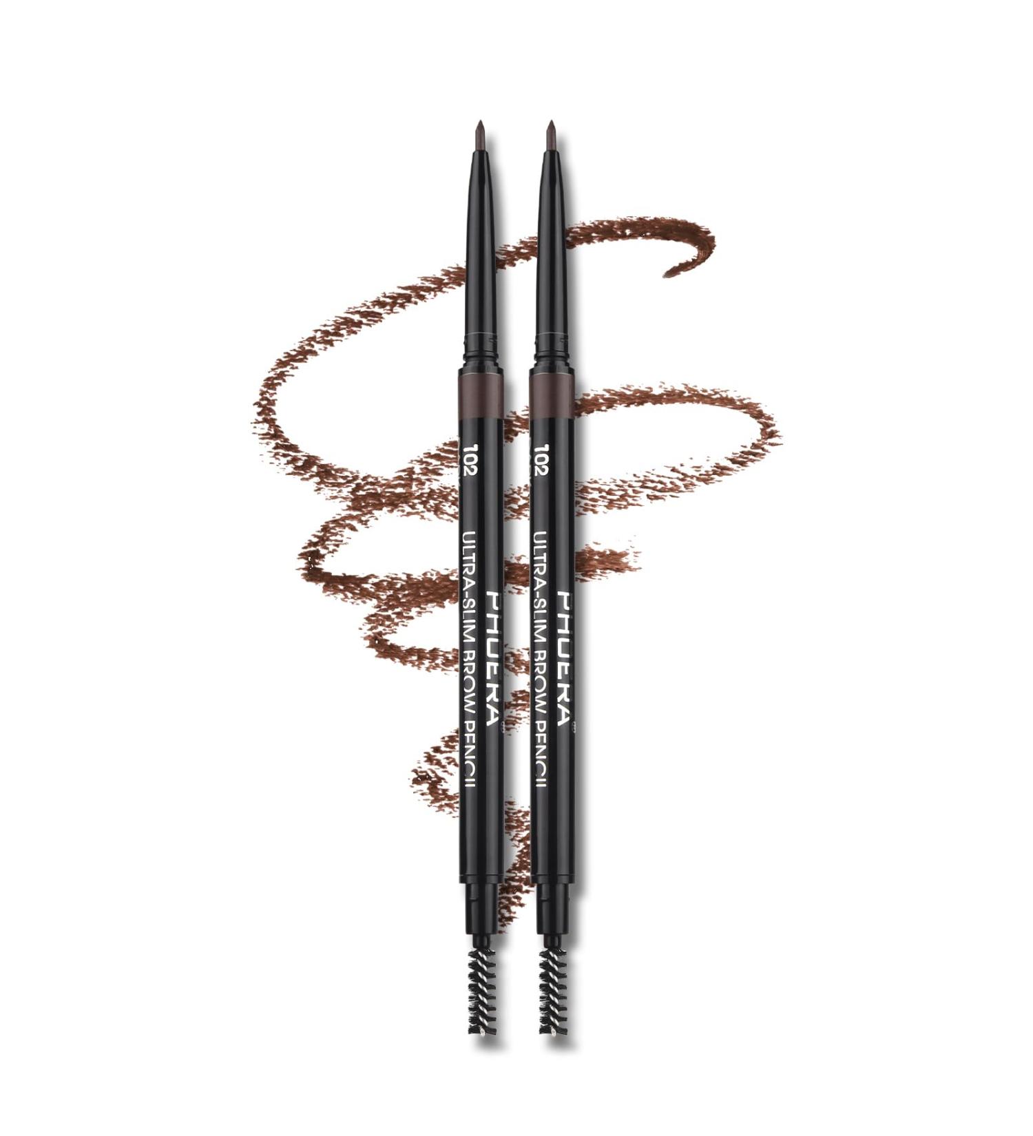 Ultrafine Tip Waterproof Eyebrow Pencil - Dual-Sided Long-Lasting & Defines Shape | 2PC102 - Buy Online on GoSupps.com