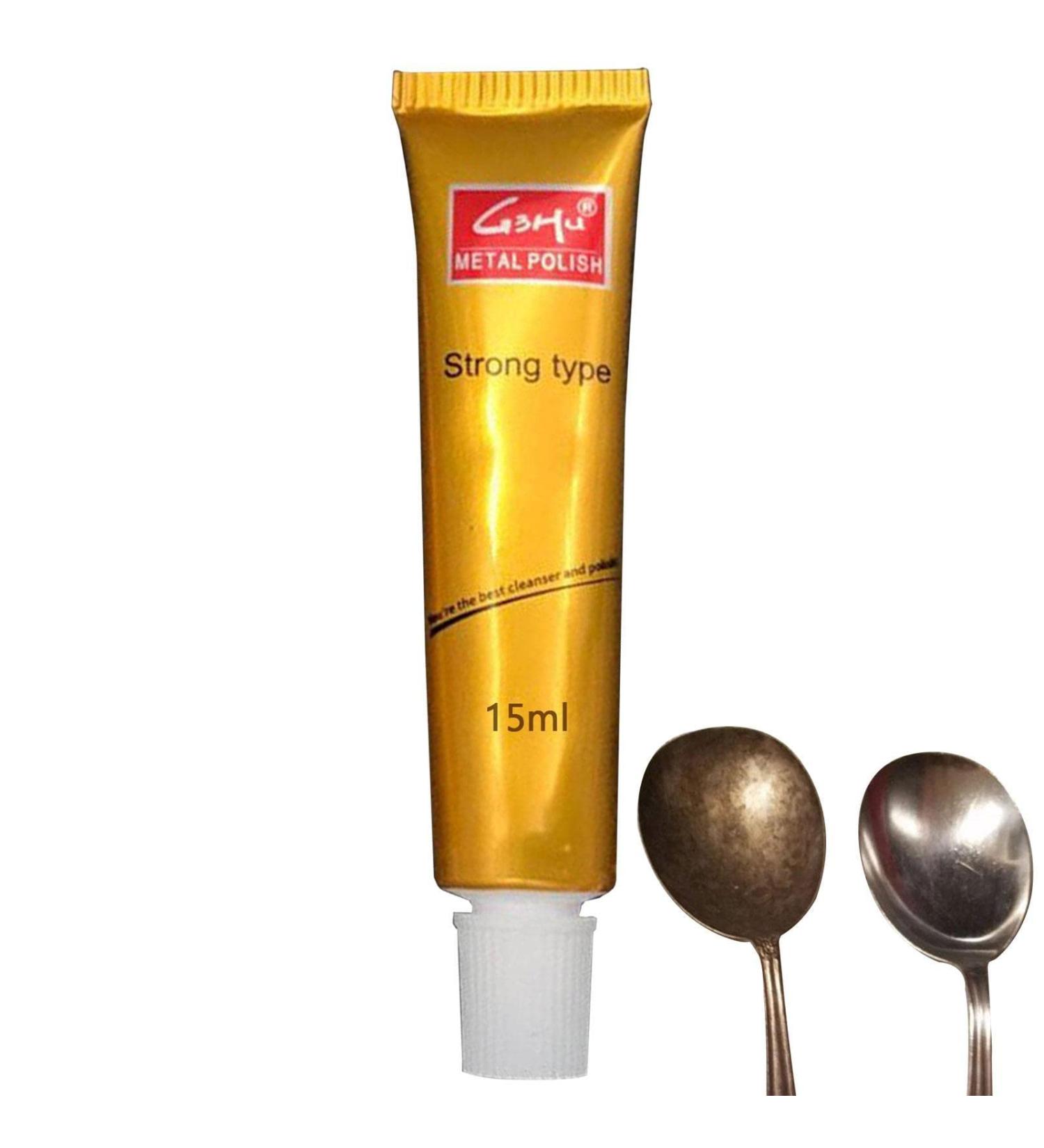 Metal Polish Paste - All Metal Polish Tube - Multifunctional Clean Shine and Polish Cream to Prevent Tarnish on Silver Copper Brass Chrome Coatuiyo - Buy Online on GoSupps.com
