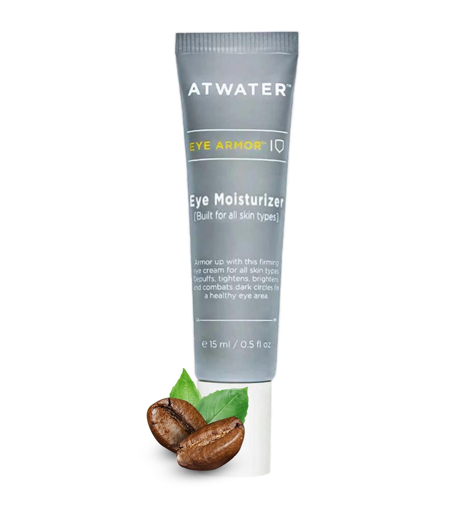 ATWATER Men's Eye Cream Anti-Aging Under Eye Treatment for Circles Puffiness and Fine Lines Hydrating Face Moisturizer for Men - 0.5 oz 0.5 Fl Oz (Pack of 1) - Buy Online on GoSupps.com