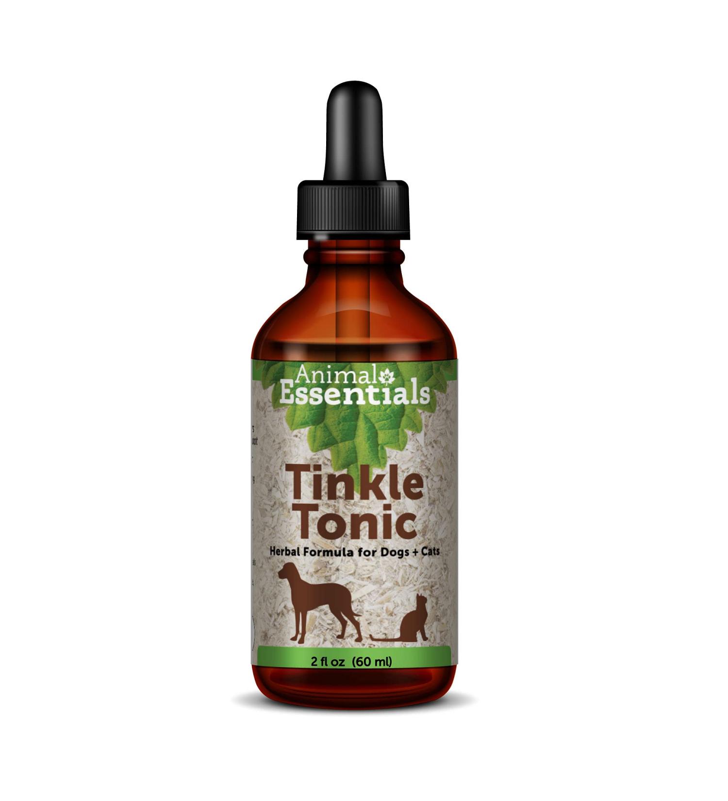 Animal Essentials Tinkle Tonic Herbal Formula for Healthy Urinary Tract in Dogs & Cats - Made in USA (2 fl oz) - Buy Online on GoSupps.com