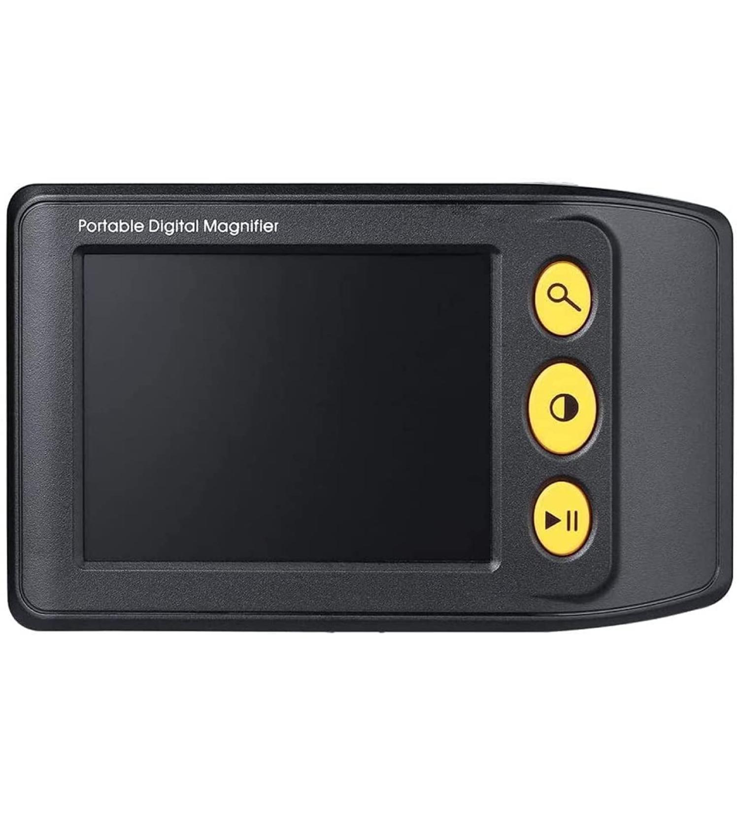 Portable Digital Magnifier Low Vision Digital Mobile Magnifier Handheld Electroni Reading Aid with 3.5 Inch LCD Screen 4x-32x Zoom Support Output to TV (Black) - Buy Online on GoSupps.com