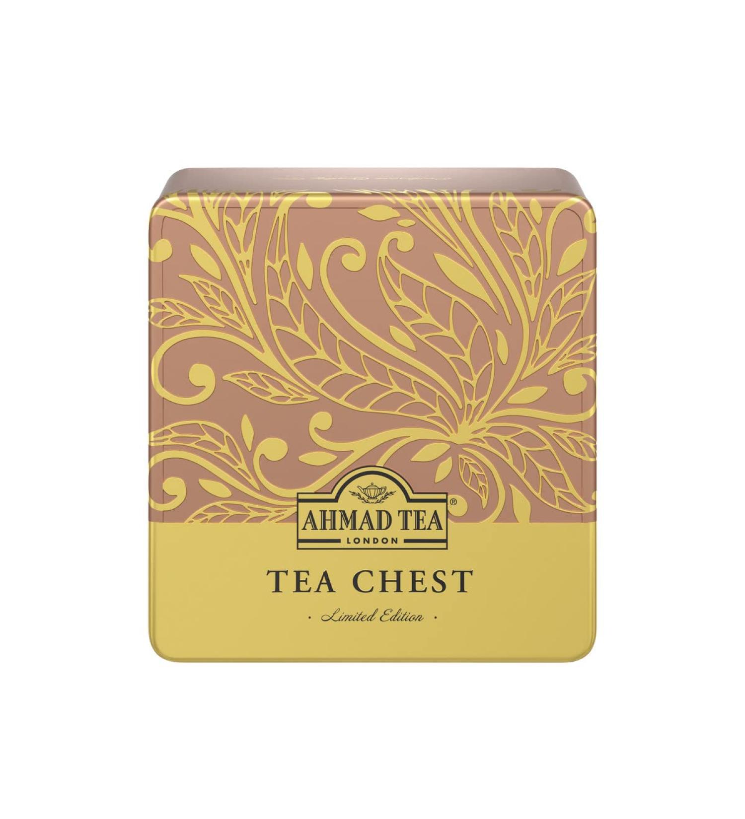 Ahmad Tea Tea Chest Four Caddy - 40 Enveloped Tea Bags - 40 Count - Buy Online on GoSupps.com