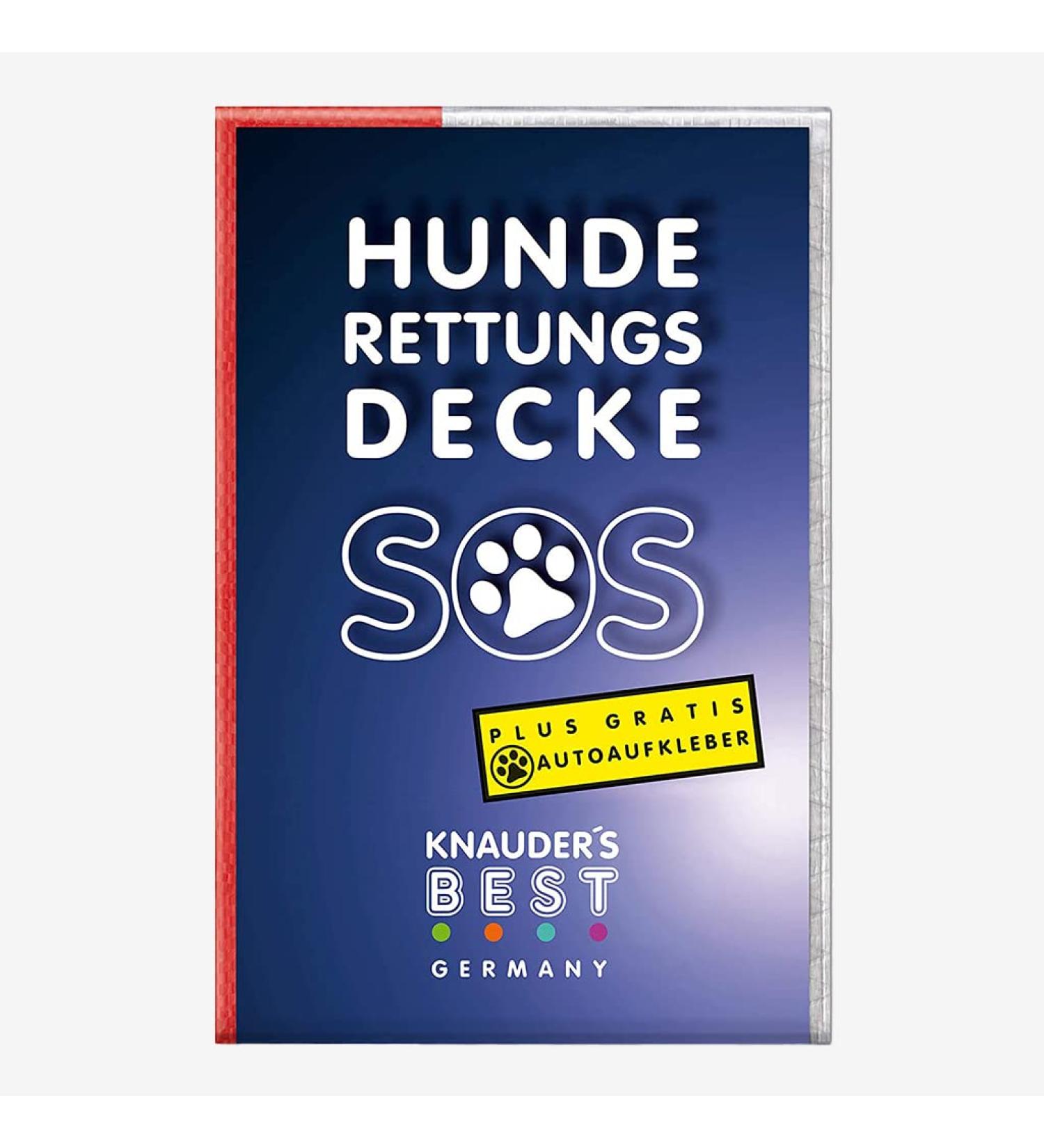 KNAUDERS Best SOS Dog Rescue Blanket - Ultimate Safety & Comfort for Your Pet - Buy Online on GoSupps.com